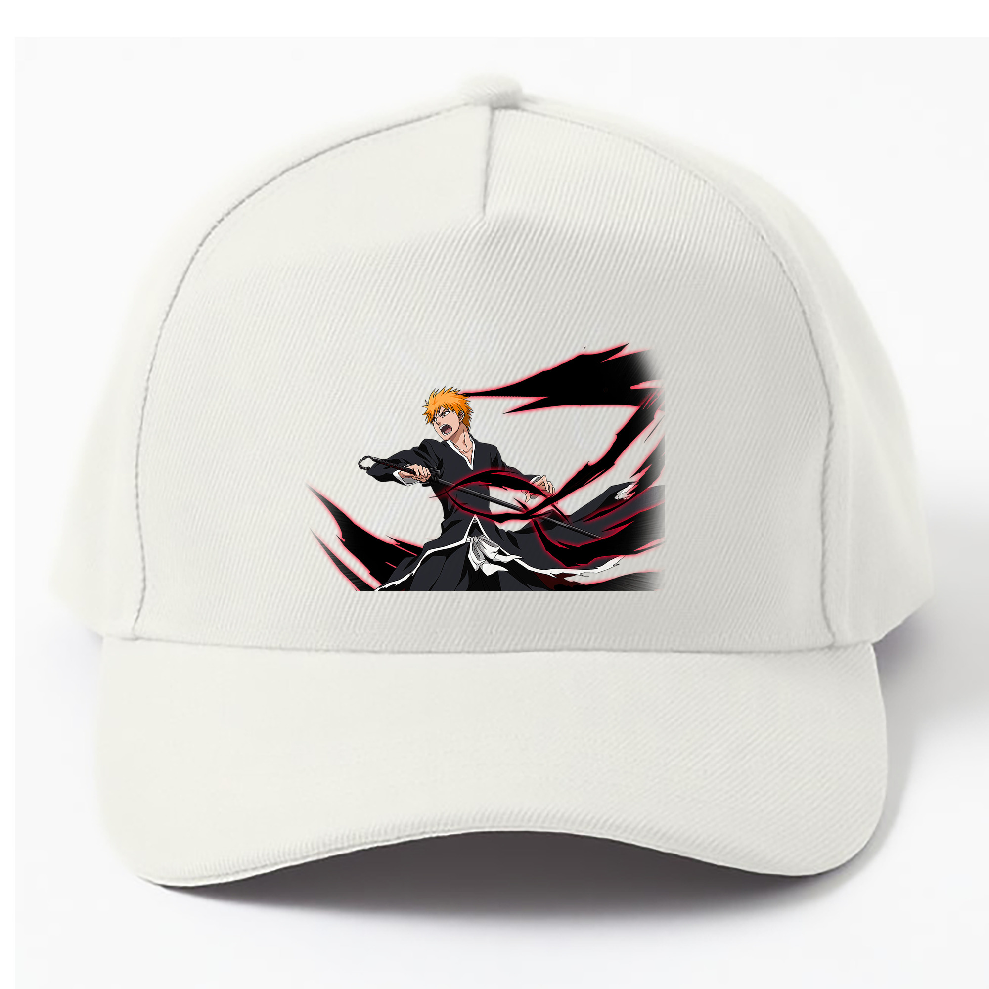 （画像用） ブリーチ 黒崎一護（くろさき いちご）BLEACH Kurosaki Ichigo ベースボールキャップ 綿100％ 男女兼用 帽子 スポーツ