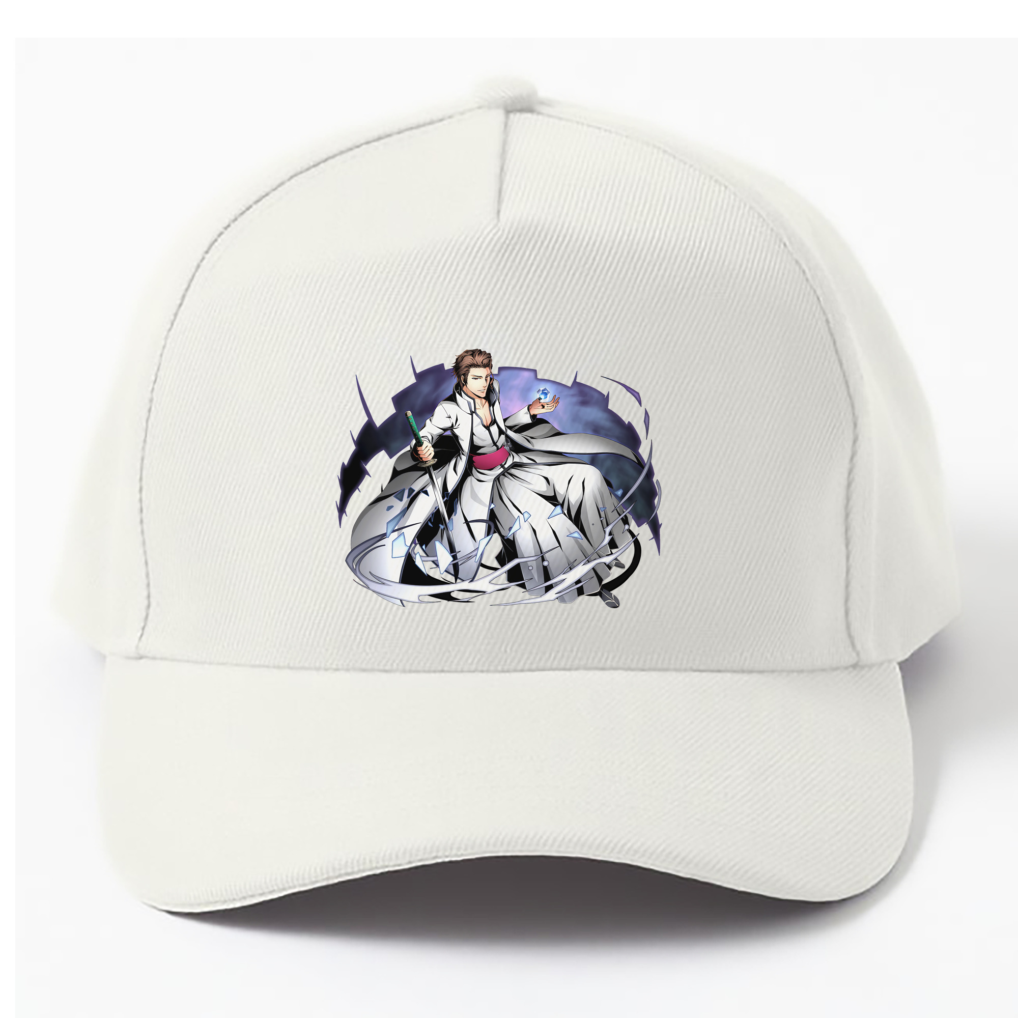 （画像用） ブリーチ 藍染 惣右介（あいぜん そうすけ） BLEACH Aizen Sousuke ベースボールキャップ 綿100％ 男女兼用 帽子 スポーツ