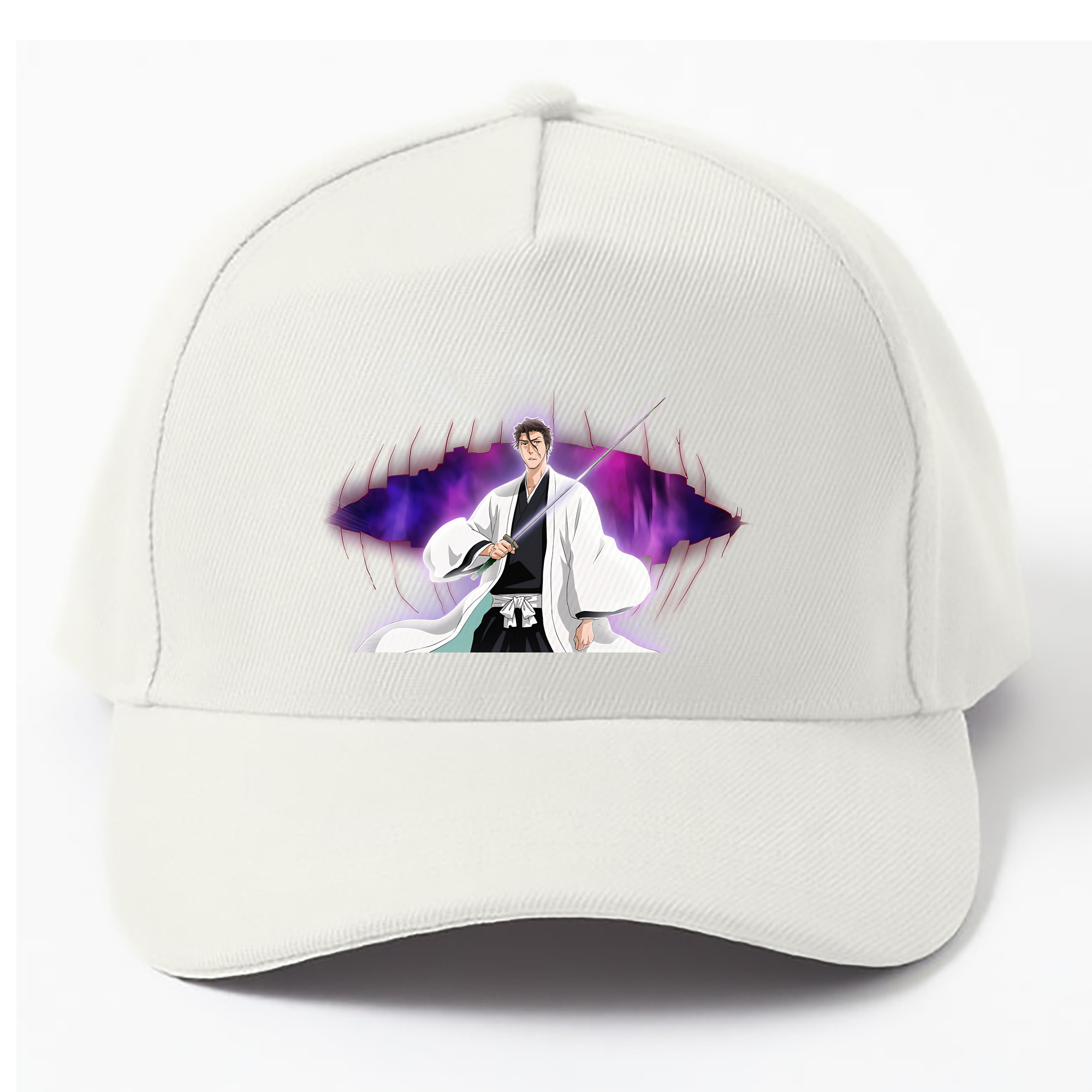 （画像用） ブリーチ 藍染 惣右介（あいぜん そうすけ） BLEACH Aizen Sousuke ベースボールキャップ 綿100％ 男女兼用 帽子 スポーツ