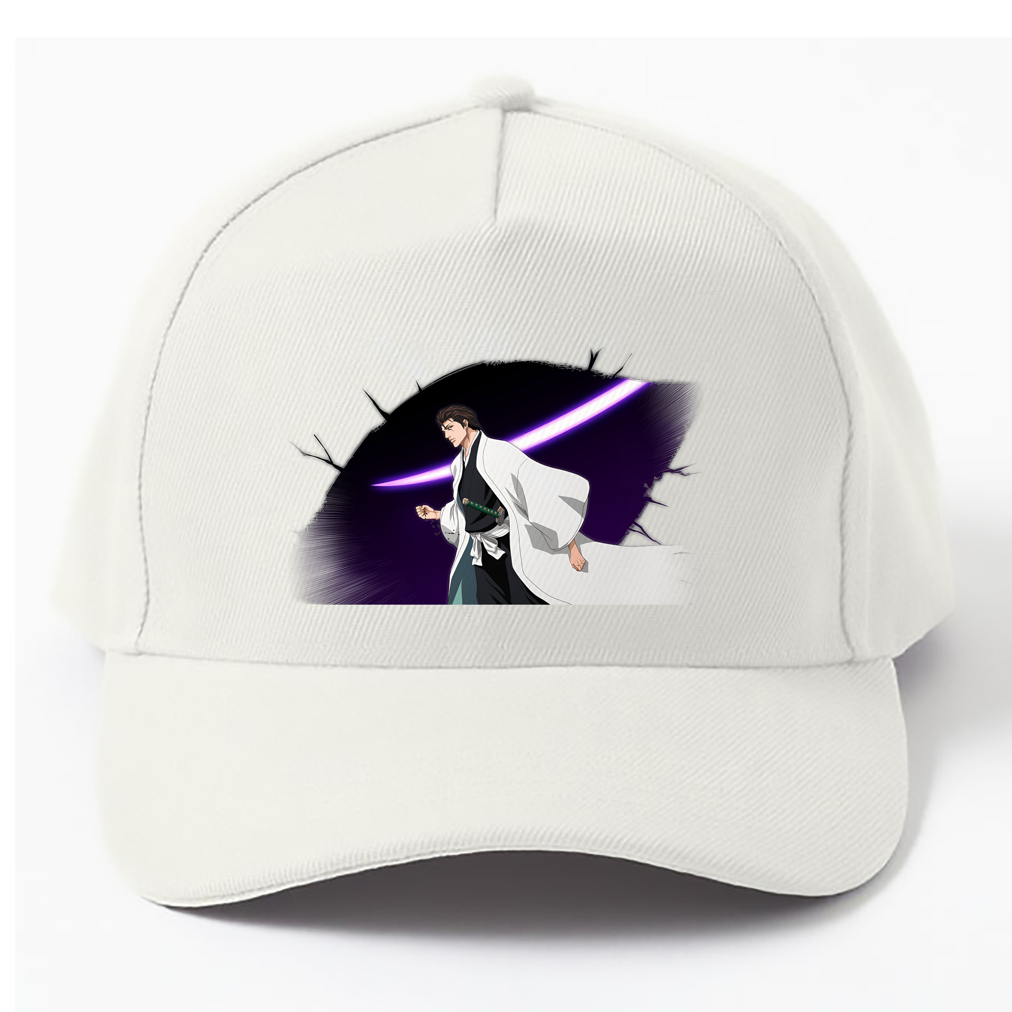 （画像用） ブリーチ 藍染 惣右介（あいぜん そうすけ） BLEACH Aizen Sousuke ベースボールキャップ 綿100％ 男女兼用 帽子 スポーツ