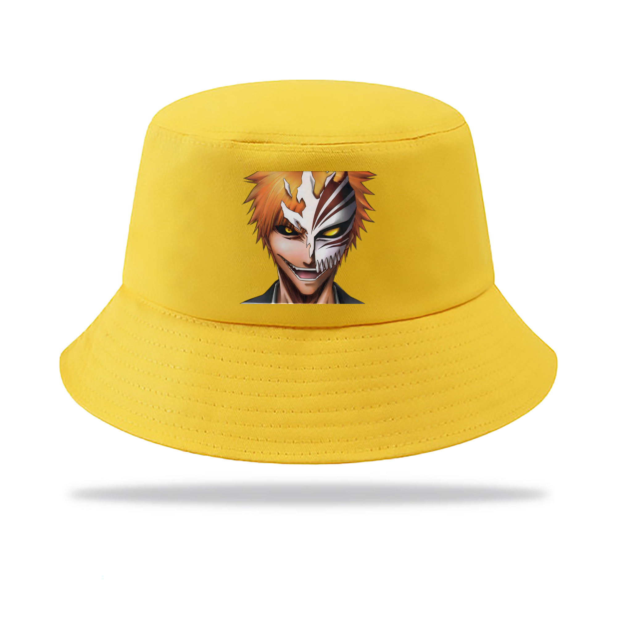 （画像用） ブリーチ 黒崎一護（くろさき いちご）BLEACH Kurosaki Ichigo アウトドア日除けバケットハット