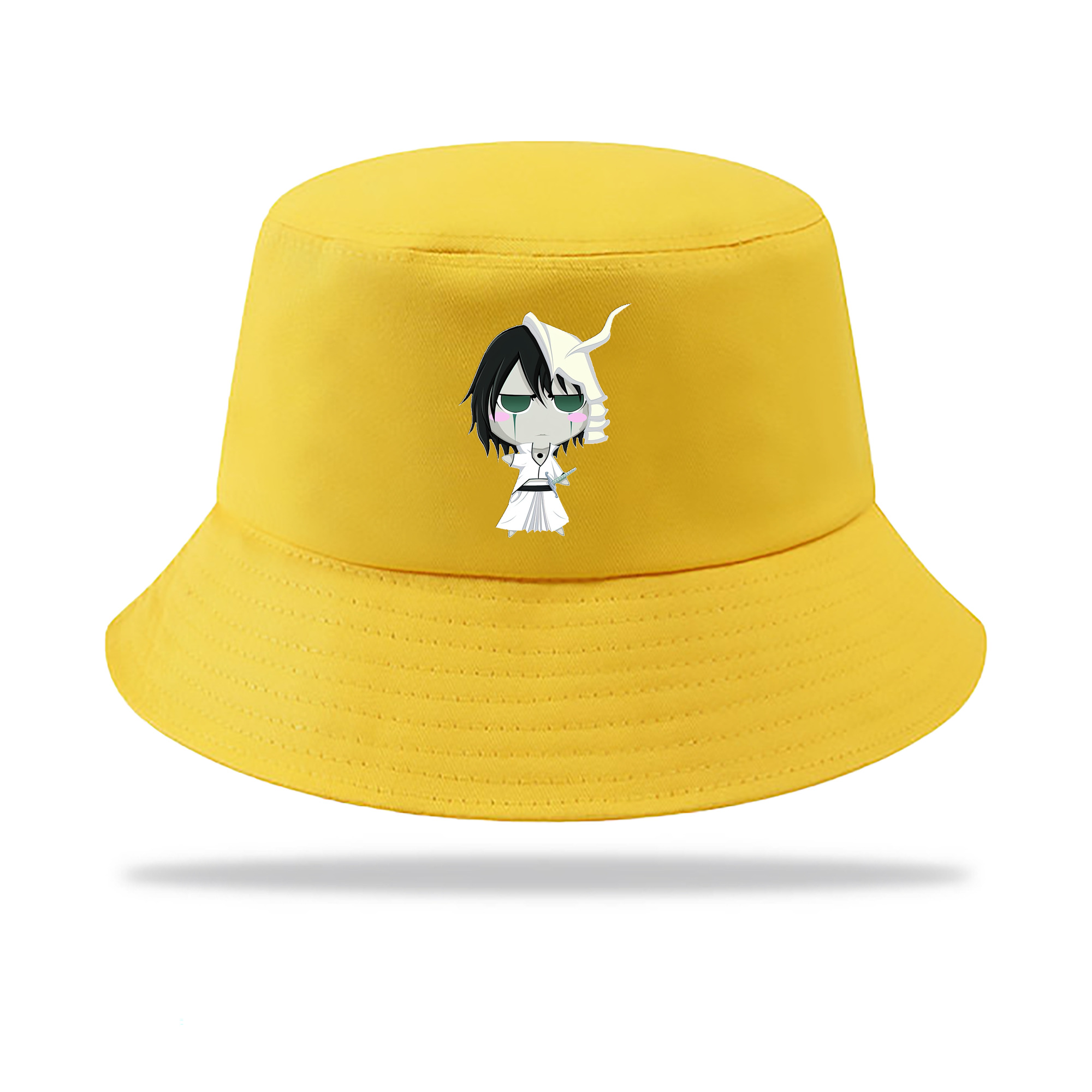 （画像用） ブリーチ ウルキオラ·シファー BLEACH Ulquiorra cifer アウトドア日除けバケットハット