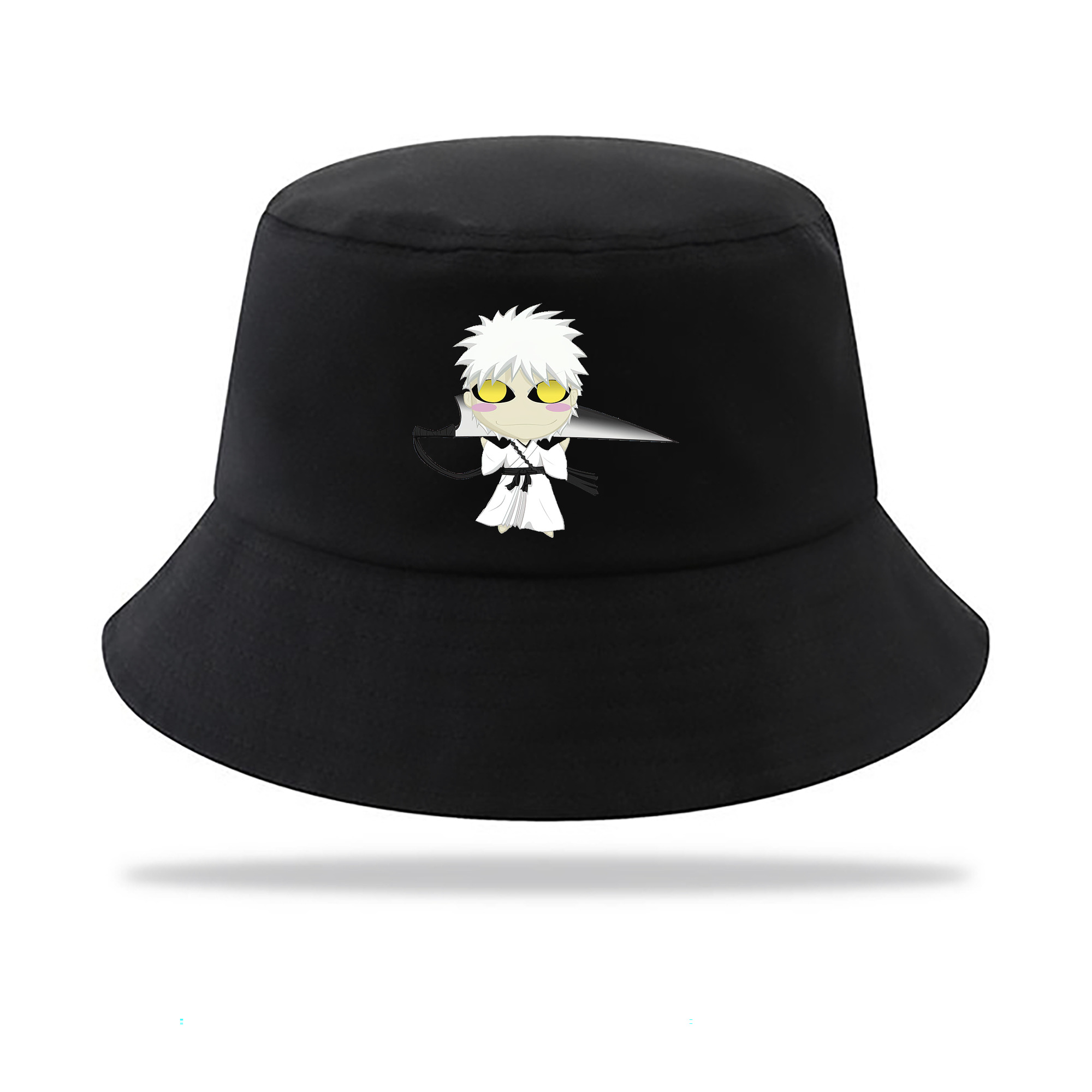 （画像用） ブリーチ 黒崎一護（くろさき いちご）BLEACH Kurosaki Ichigo アウトドア日除けバケットハット