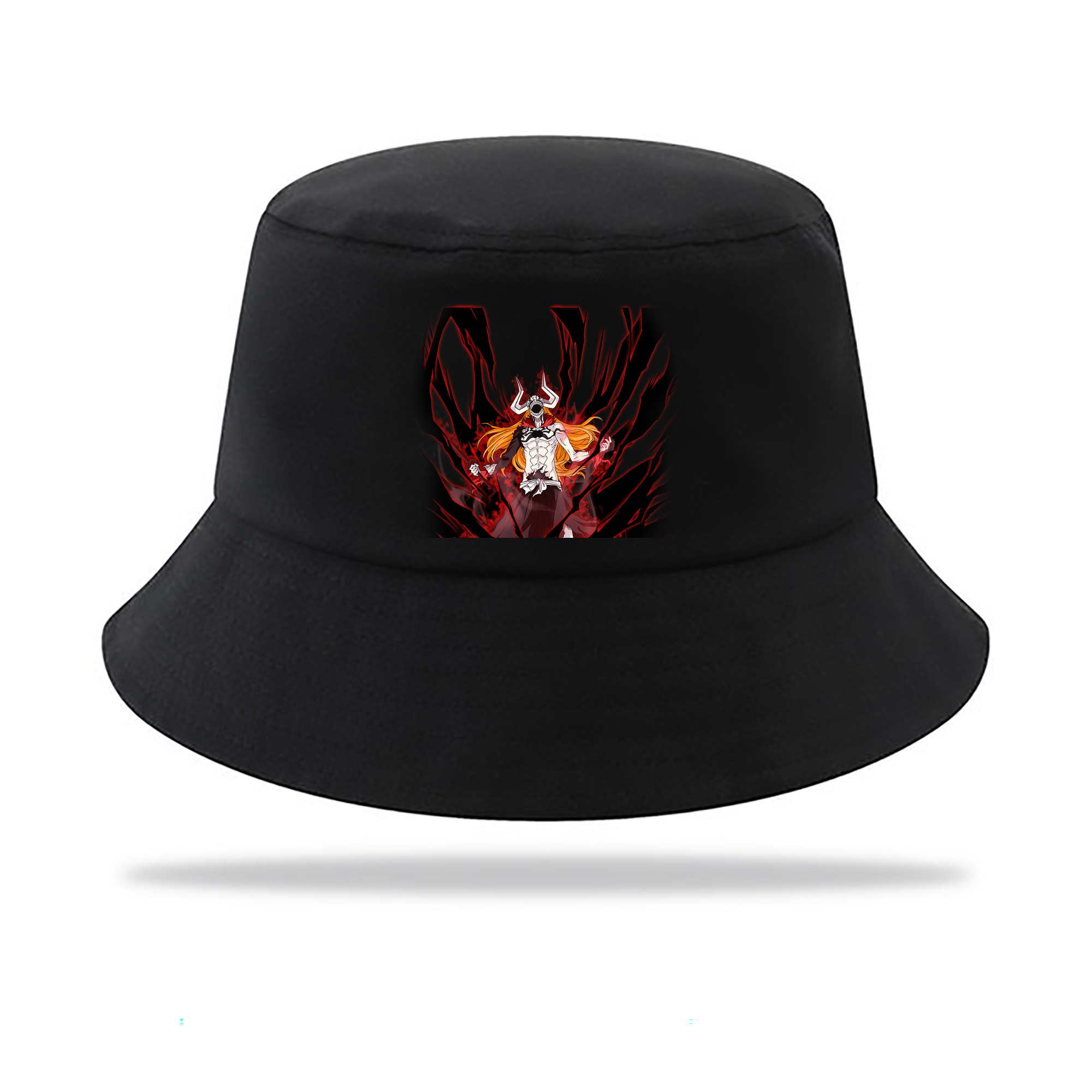 （画像用） ブリーチ 黒崎一護（くろさき いちご）BLEACH Kurosaki Ichigo アウトドア日除けバケットハット