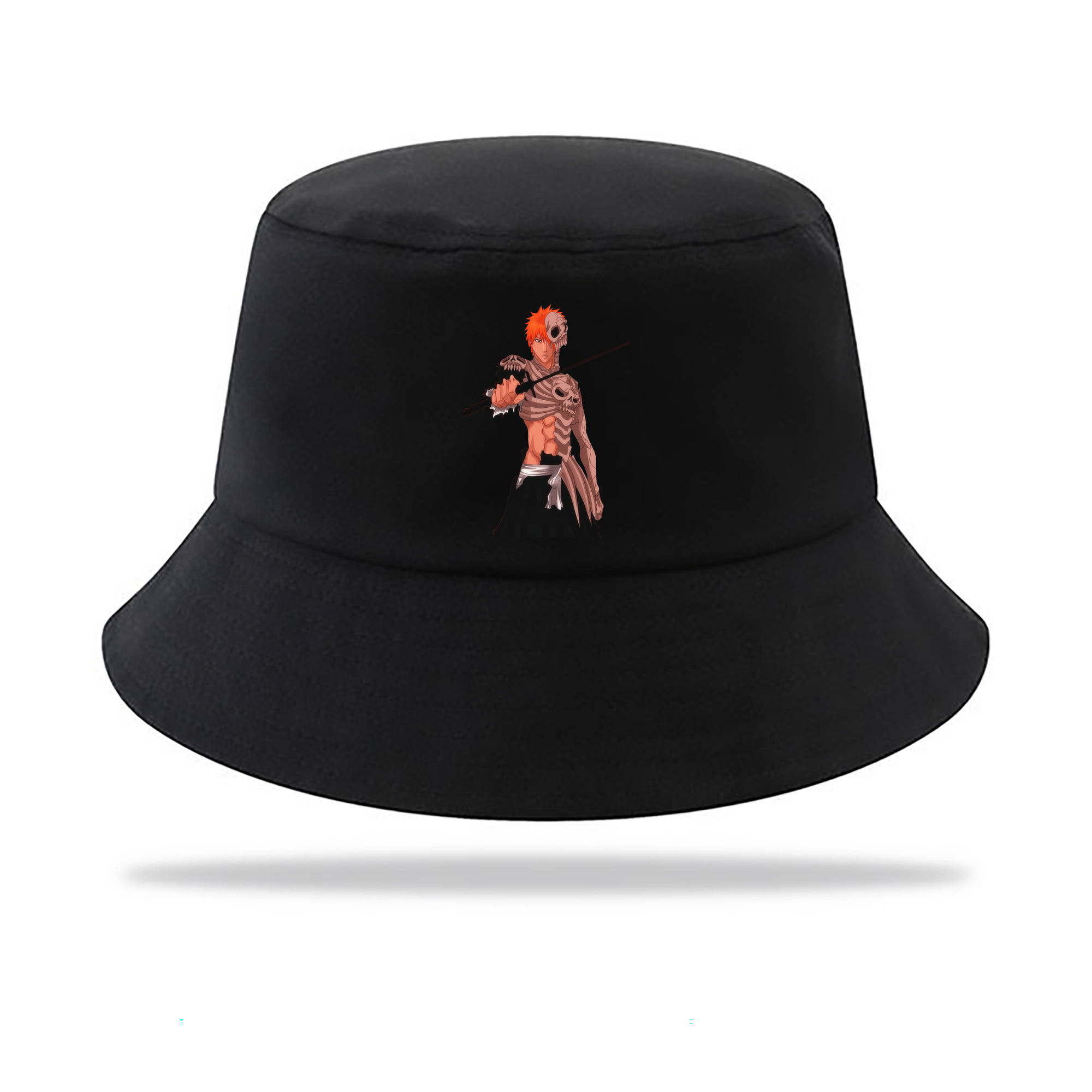 （画像用） ブリーチ 黒崎一護（くろさき いちご）BLEACH Kurosaki Ichigo アウトドア日除けバケットハット