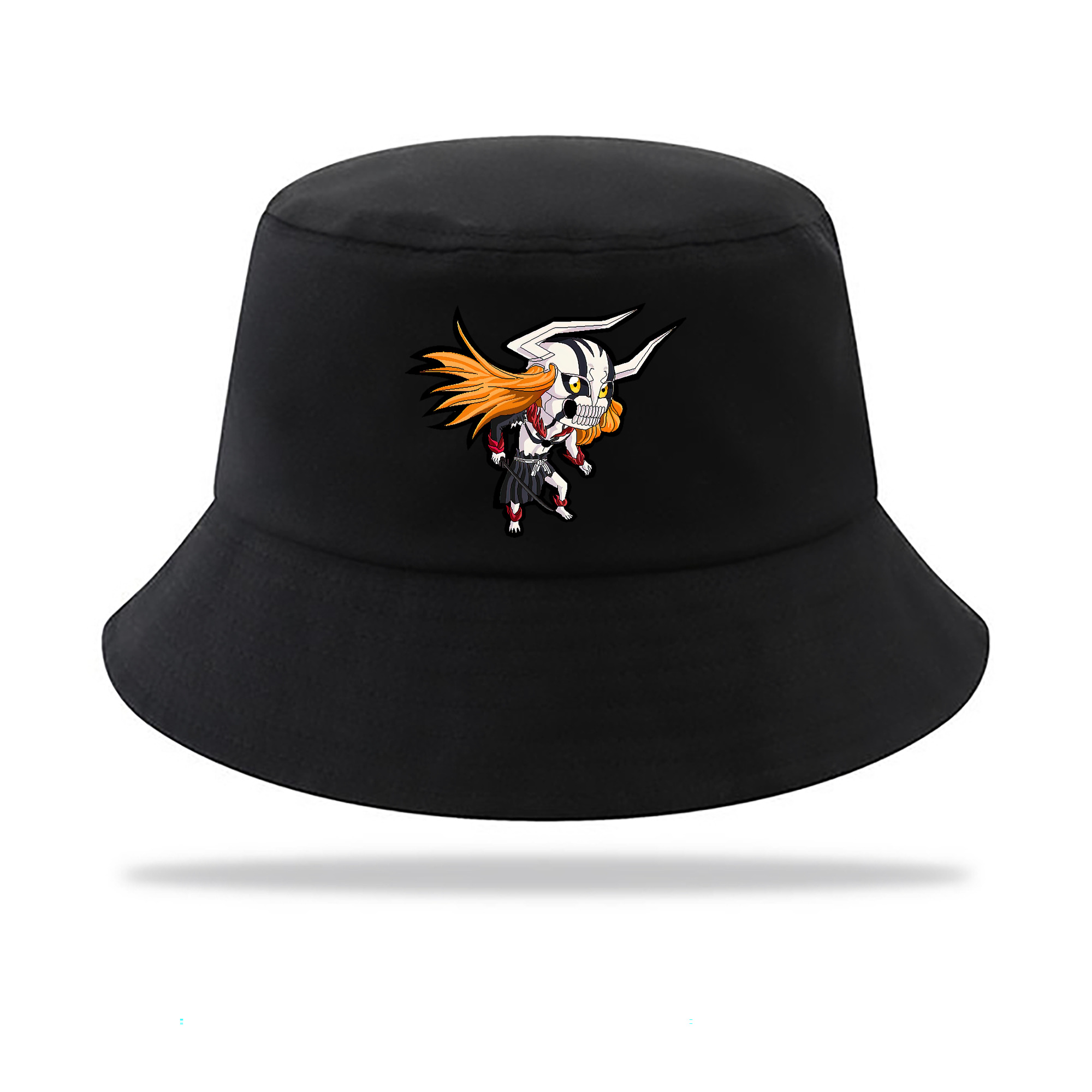 （画像用） ブリーチ 黒崎一護（くろさき いちご）BLEACH Kurosaki Ichigo アウトドア日除けバケットハット