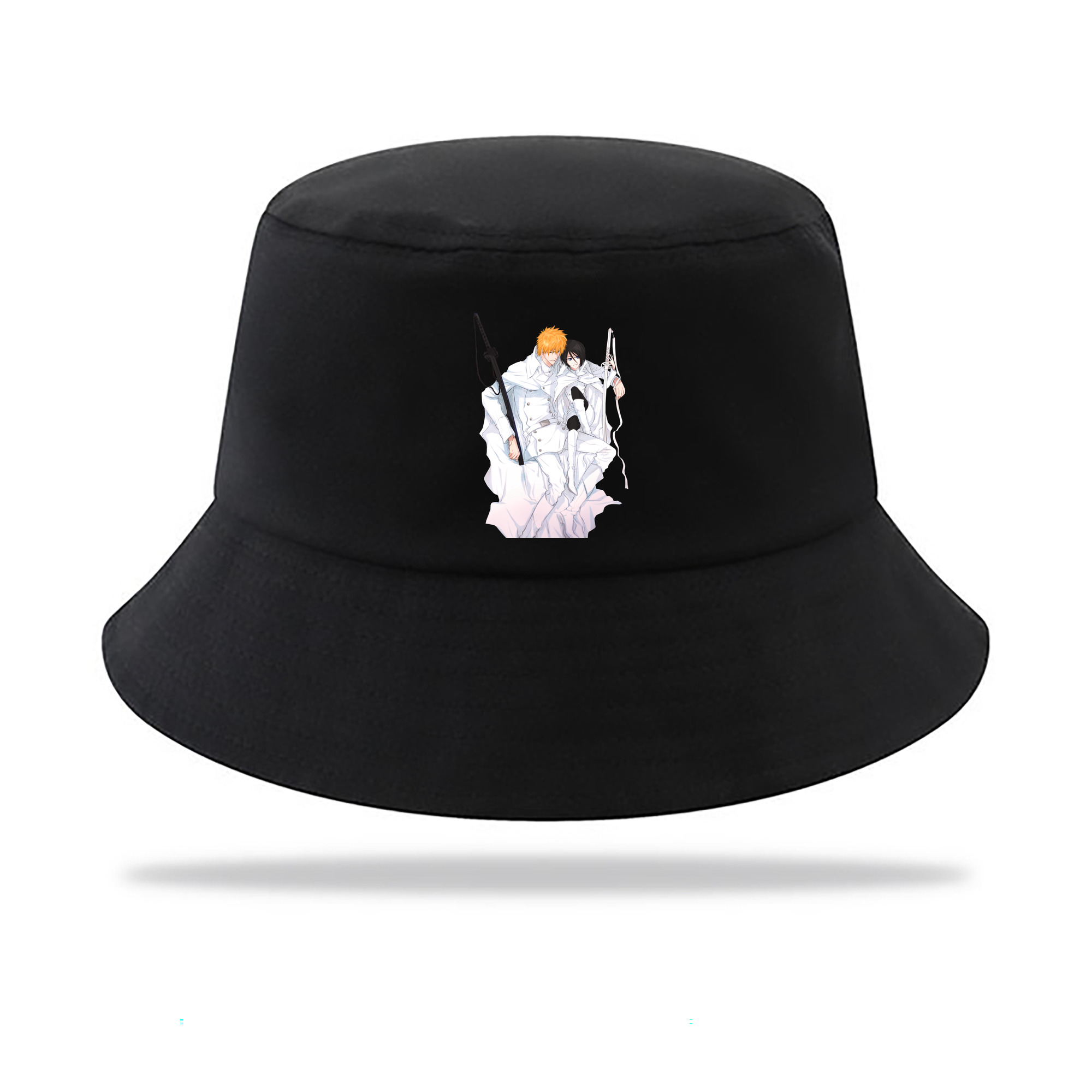 （画像用） ブリーチ 黒崎一護（くろさき いちご）BLEACH Kurosaki Ichigo アウトドア日除けバケットハット