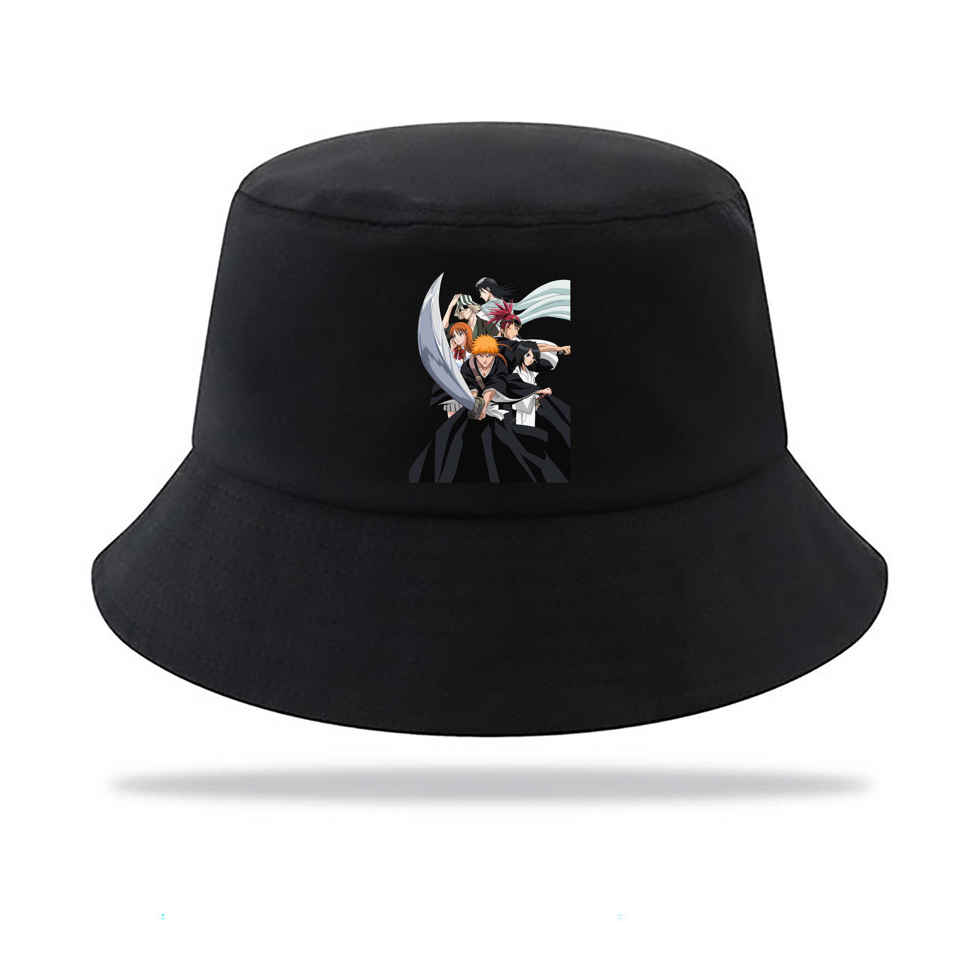 （画像用） ブリーチ 黒崎一護（くろさき いちご）BLEACH Kurosaki Ichigo アウトドア日除けバケットハット
