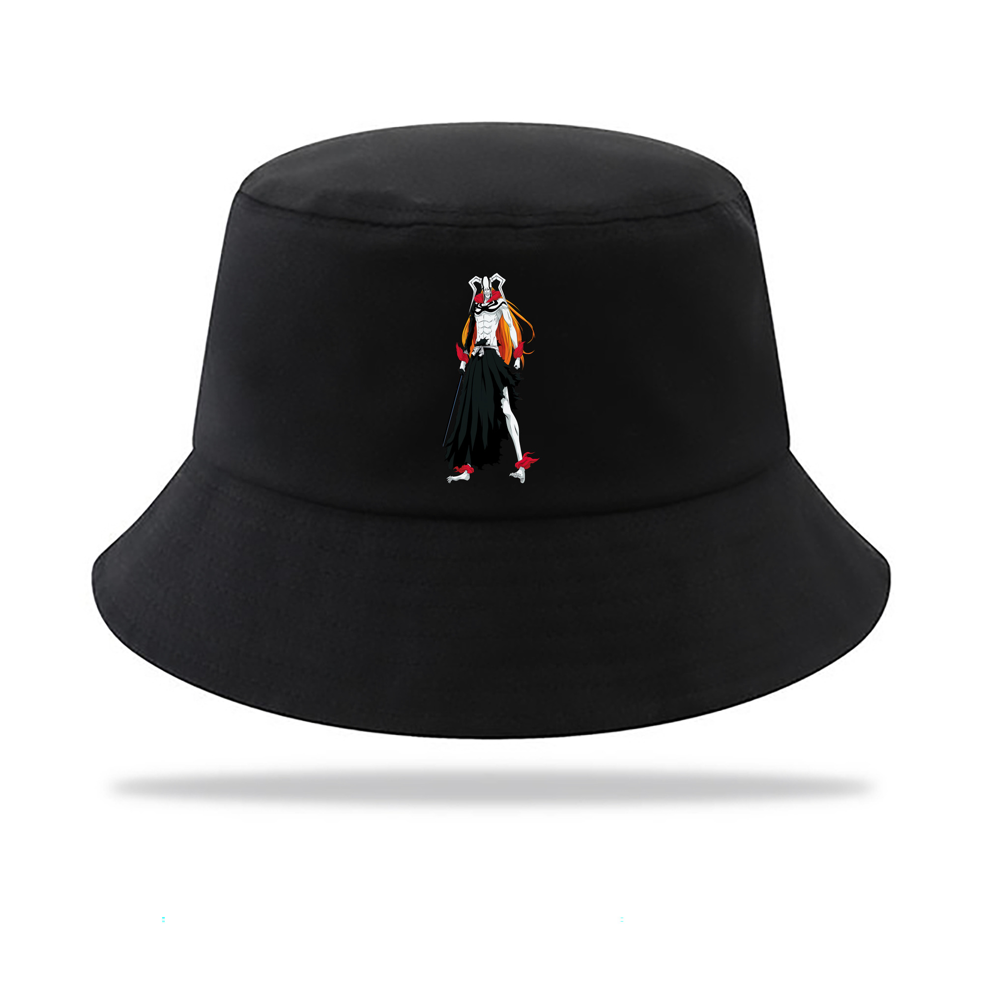 （画像用） ブリーチ 黒崎一護（くろさき いちご）BLEACH Kurosaki Ichigo アウトドア日除けバケットハット