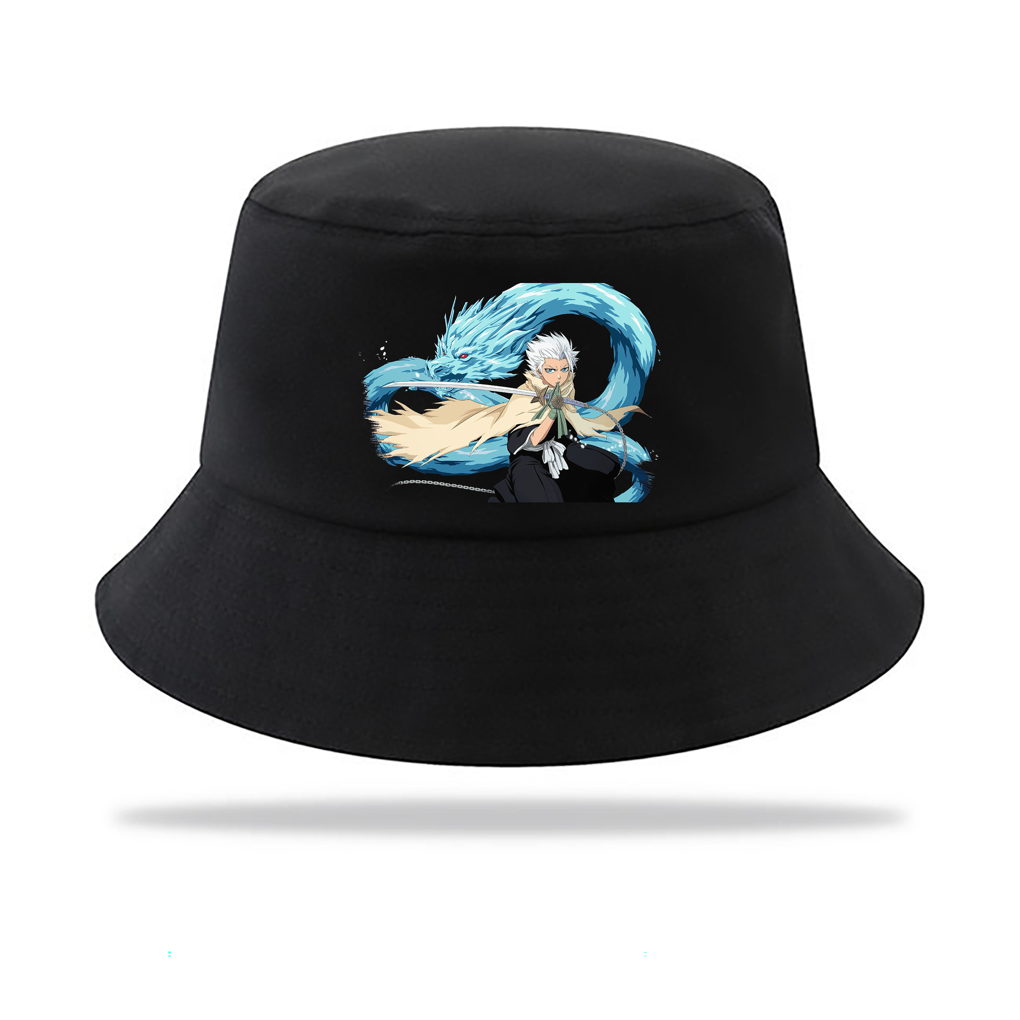 （画像用） ブリーチ 日番谷冬獅郎（ひつがや とうしろう） BLEACH Hitsugaya Toushirou アウトドア日除けバケットハット