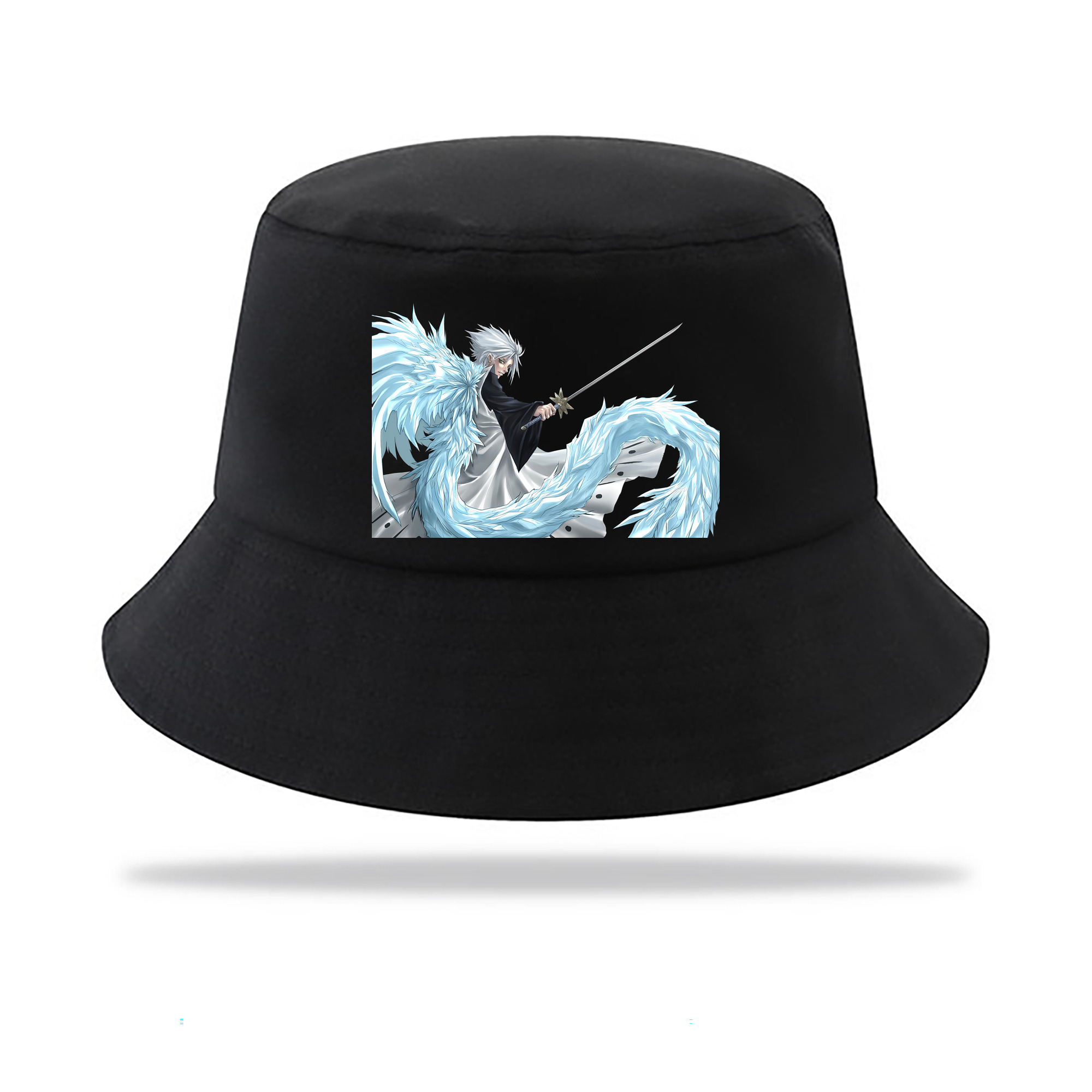 （画像用） ブリーチ 日番谷冬獅郎（ひつがや とうしろう） BLEACH Hitsugaya Toushirou アウトドア日除けバケットハット