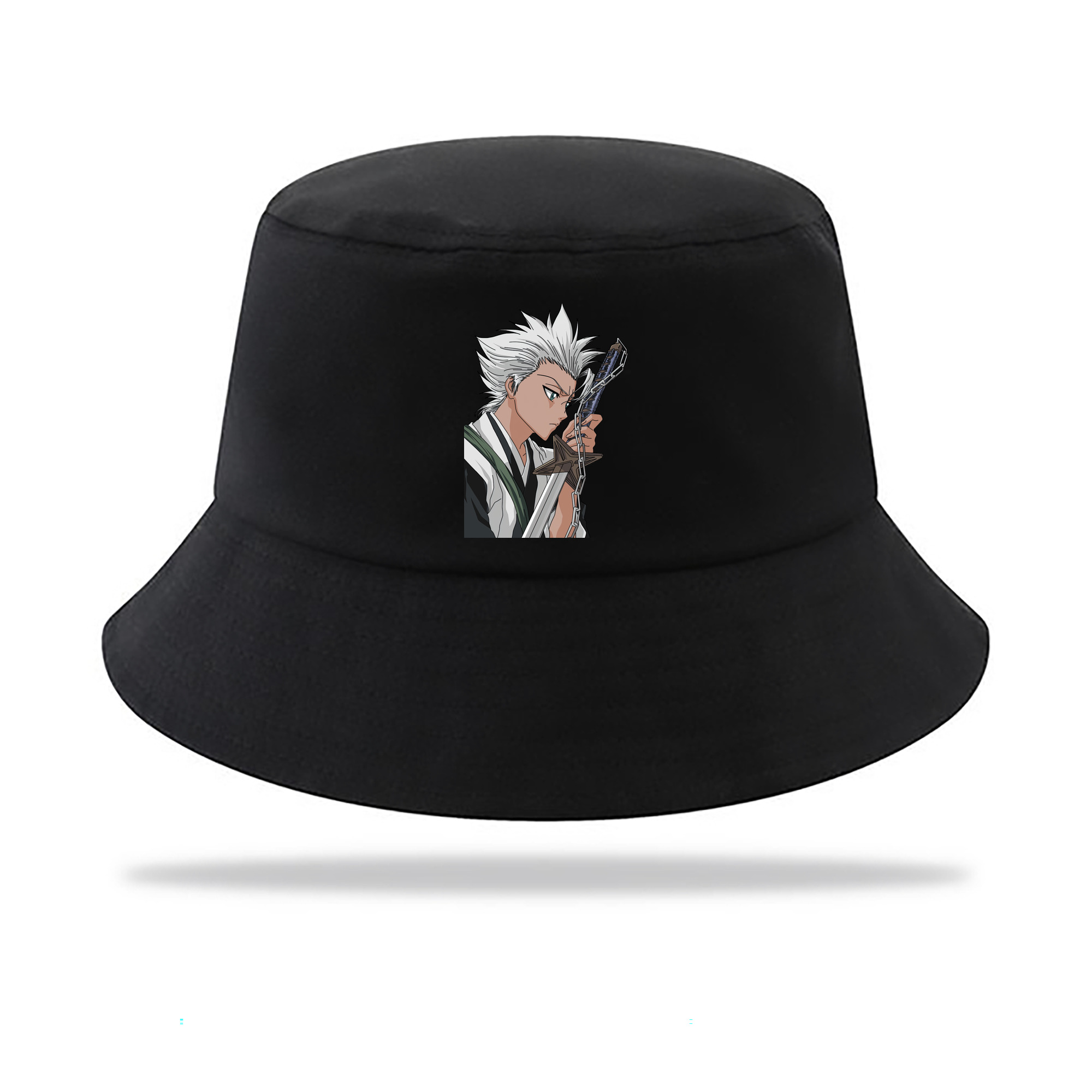 （画像用） ブリーチ 日番谷冬獅郎（ひつがや とうしろう） BLEACH Hitsugaya Toushirou アウトドア日除けバケットハット