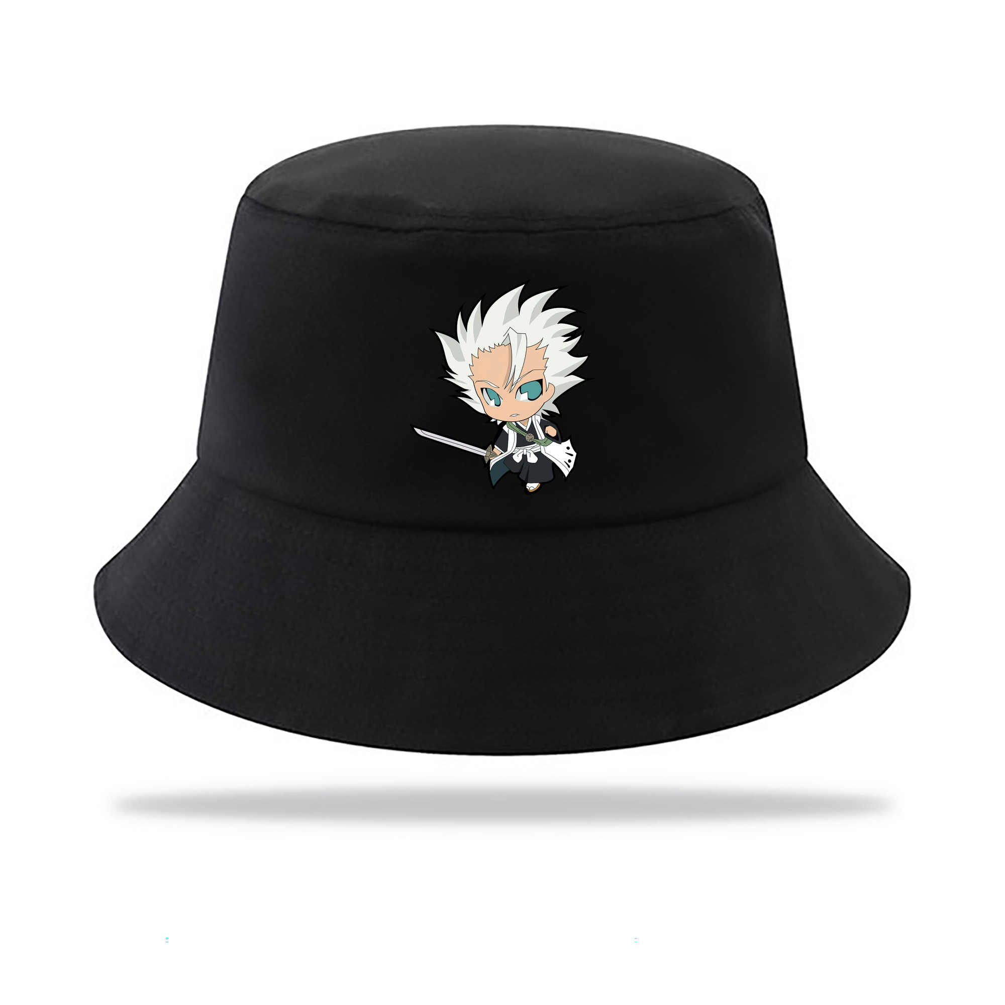 （画像用） ブリーチ 日番谷冬獅郎（ひつがや とうしろう） BLEACH Hitsugaya Toushirou アウトドア日除けバケットハット