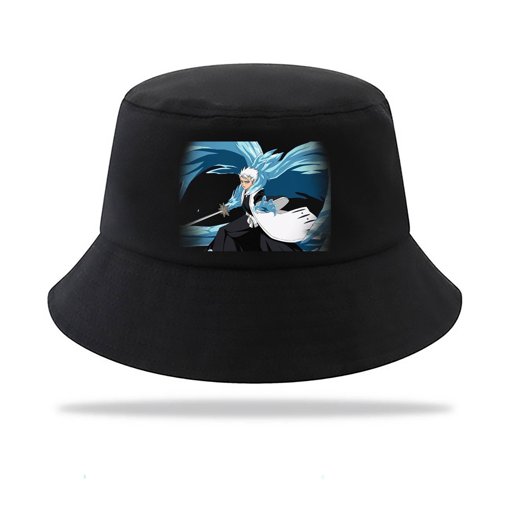 （画像用） ブリーチ 日番谷冬獅郎（ひつがや とうしろう） BLEACH Hitsugaya Toushirou アウトドア日除けバケットハット