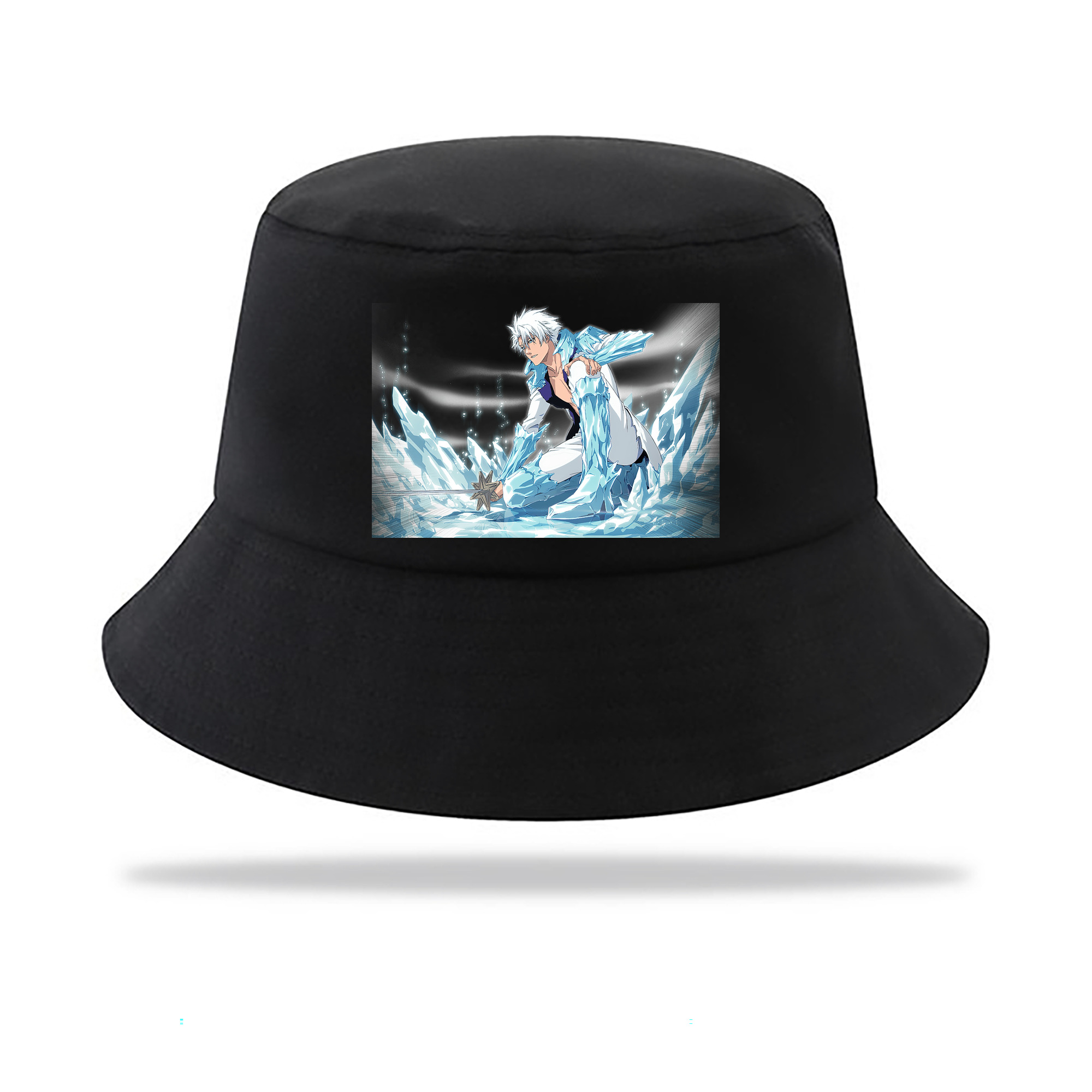 （画像用） ブリーチ 日番谷冬獅郎（ひつがや とうしろう） BLEACH Hitsugaya Toushirou アウトドア日除けバケットハット