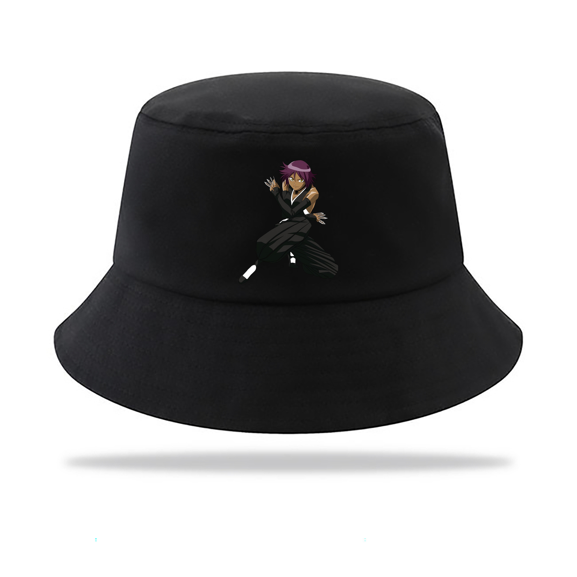 （画像用） ブリーチ 四楓院 夜一（しほういん よるいち） BLEACH Shihouin Yoruichi アウトドア日除けバケットハット