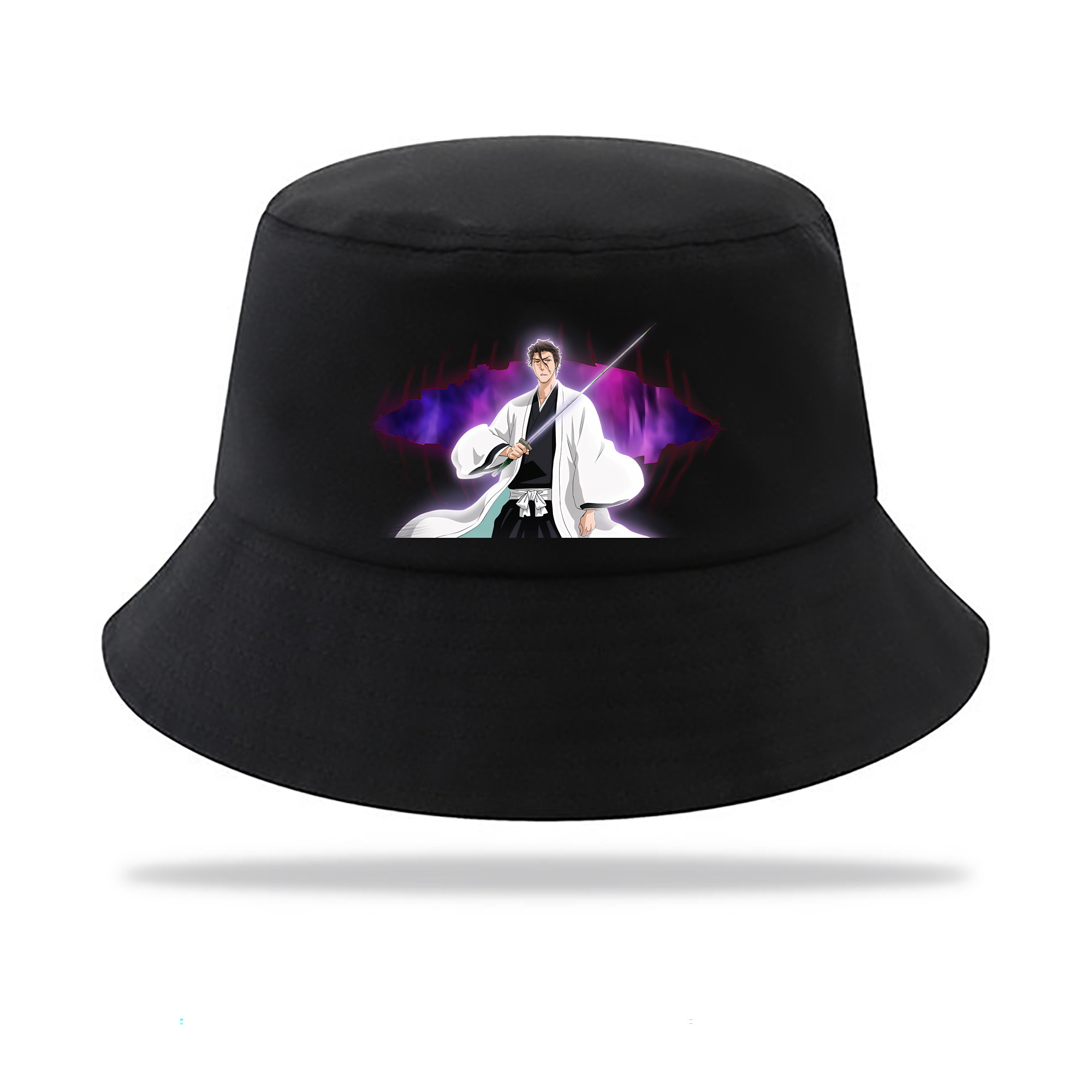 （画像用） ブリーチ 藍染 惣右介（あいぜん そうすけ） BLEACH Aizen Sousuke アウトドア日除けバケットハット