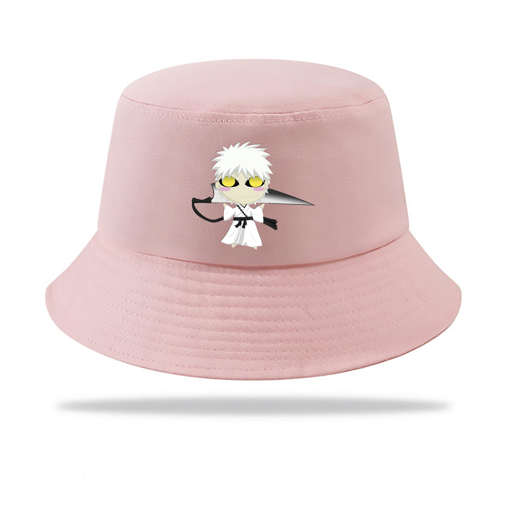 （画像用） ブリーチ 黒崎一護（くろさき いちご）BLEACH Kurosaki Ichigo アウトドア日除けバケットハット