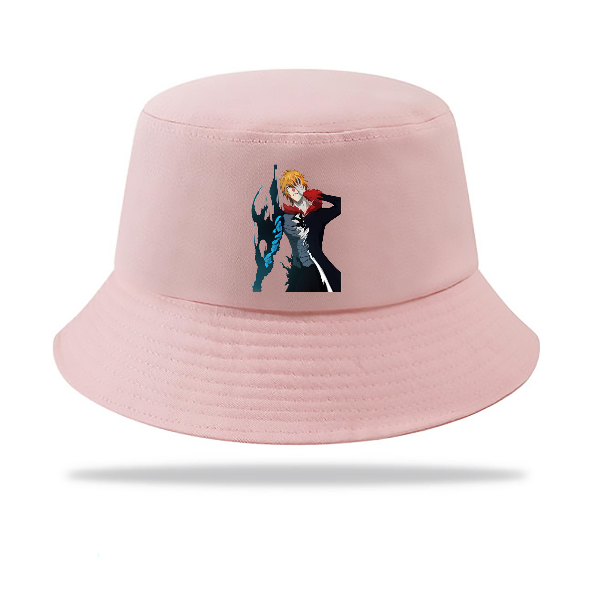 （画像用） ブリーチ 黒崎一護（くろさき いちご）BLEACH Kurosaki Ichigo アウトドア日除けバケットハット