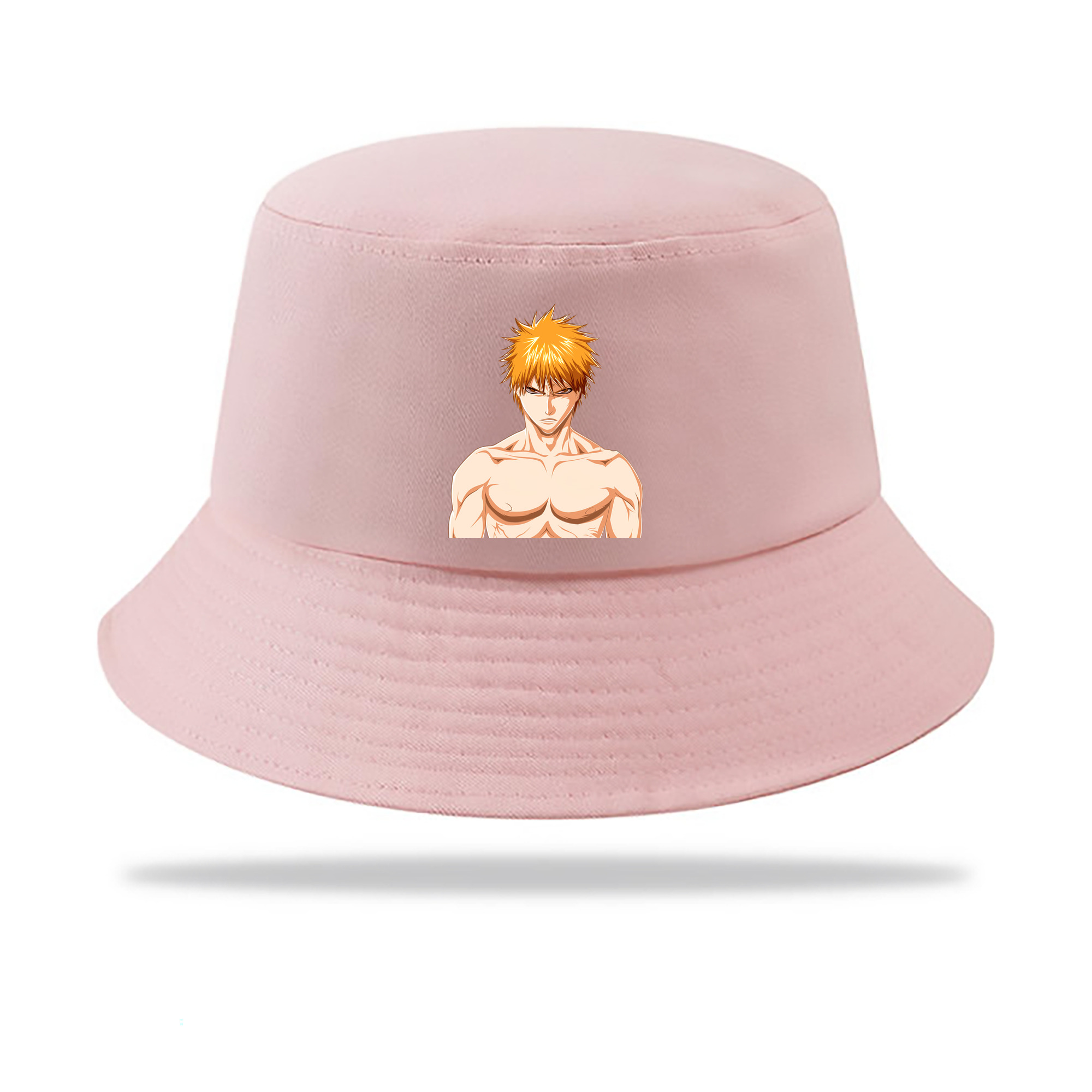 （画像用） ブリーチ 黒崎一護（くろさき いちご）BLEACH Kurosaki Ichigo アウトドア日除けバケットハット