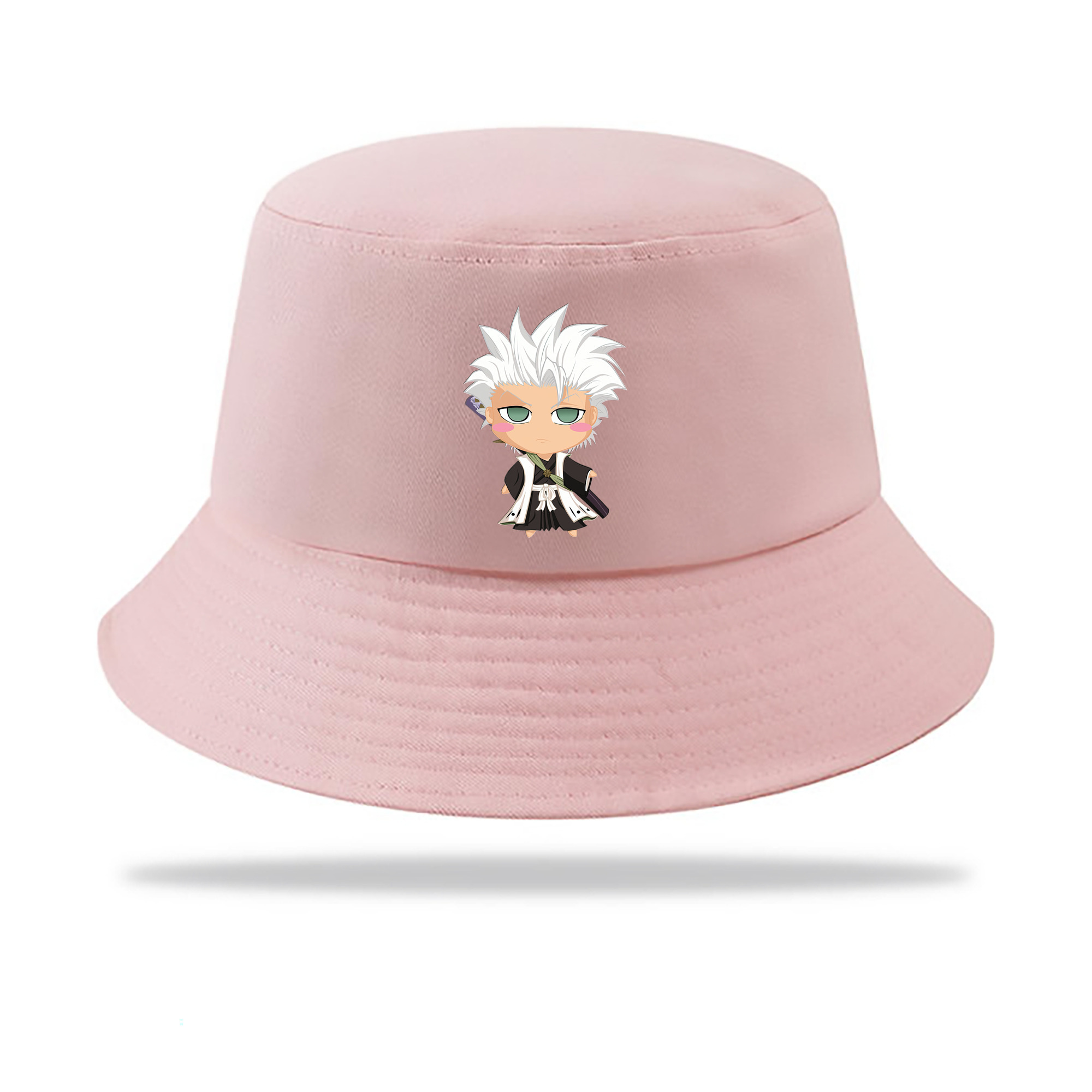 （画像用） ブリーチ 日番谷冬獅郎（ひつがや とうしろう） BLEACH Hitsugaya Toushirou アウトドア日除けバケットハット