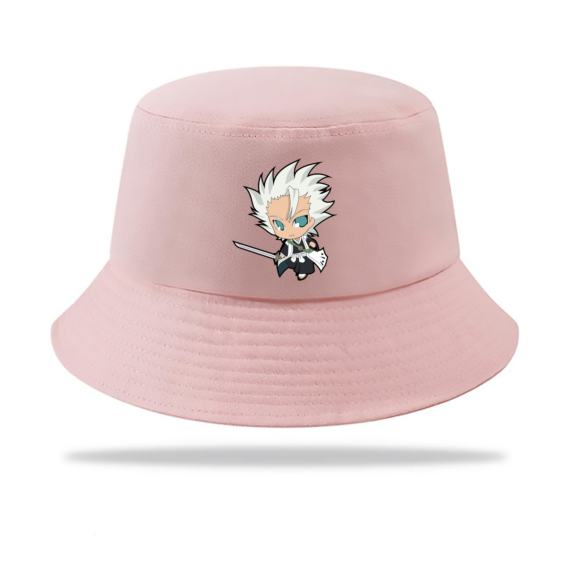 （画像用） ブリーチ 日番谷冬獅郎（ひつがや とうしろう） BLEACH Hitsugaya Toushirou アウトドア日除けバケットハット