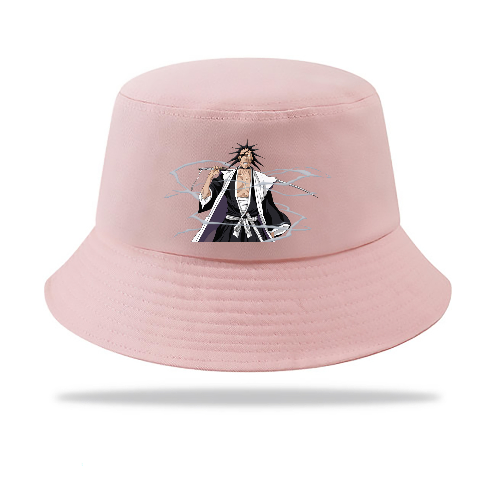 （画像用） ブリーチ ざらき けんぱち BLEACH Zaraki Kenpachi アウトドア日除けバケットハット