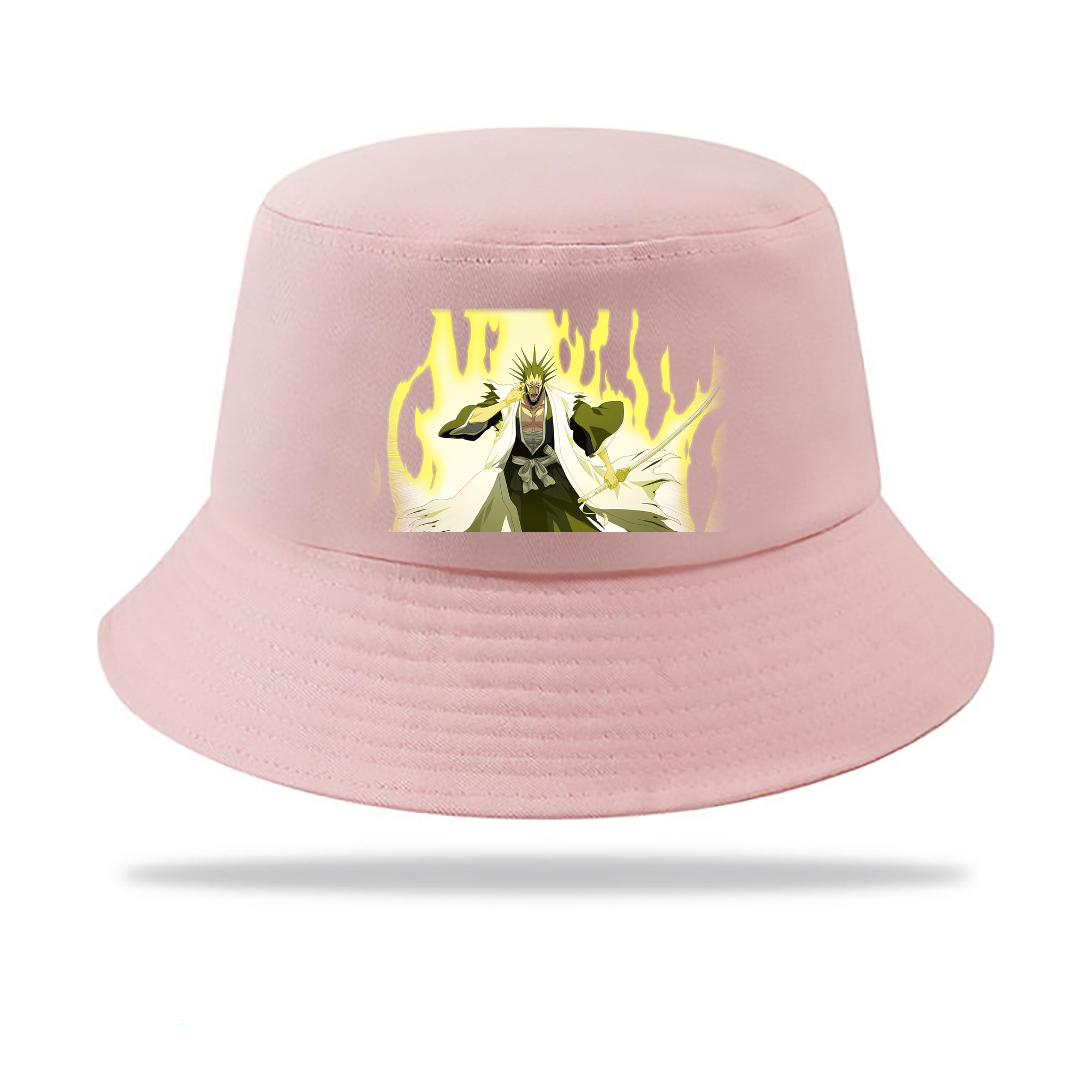 （画像用） ブリーチ ざらき けんぱち BLEACH Zaraki Kenpachi アウトドア日除けバケットハット