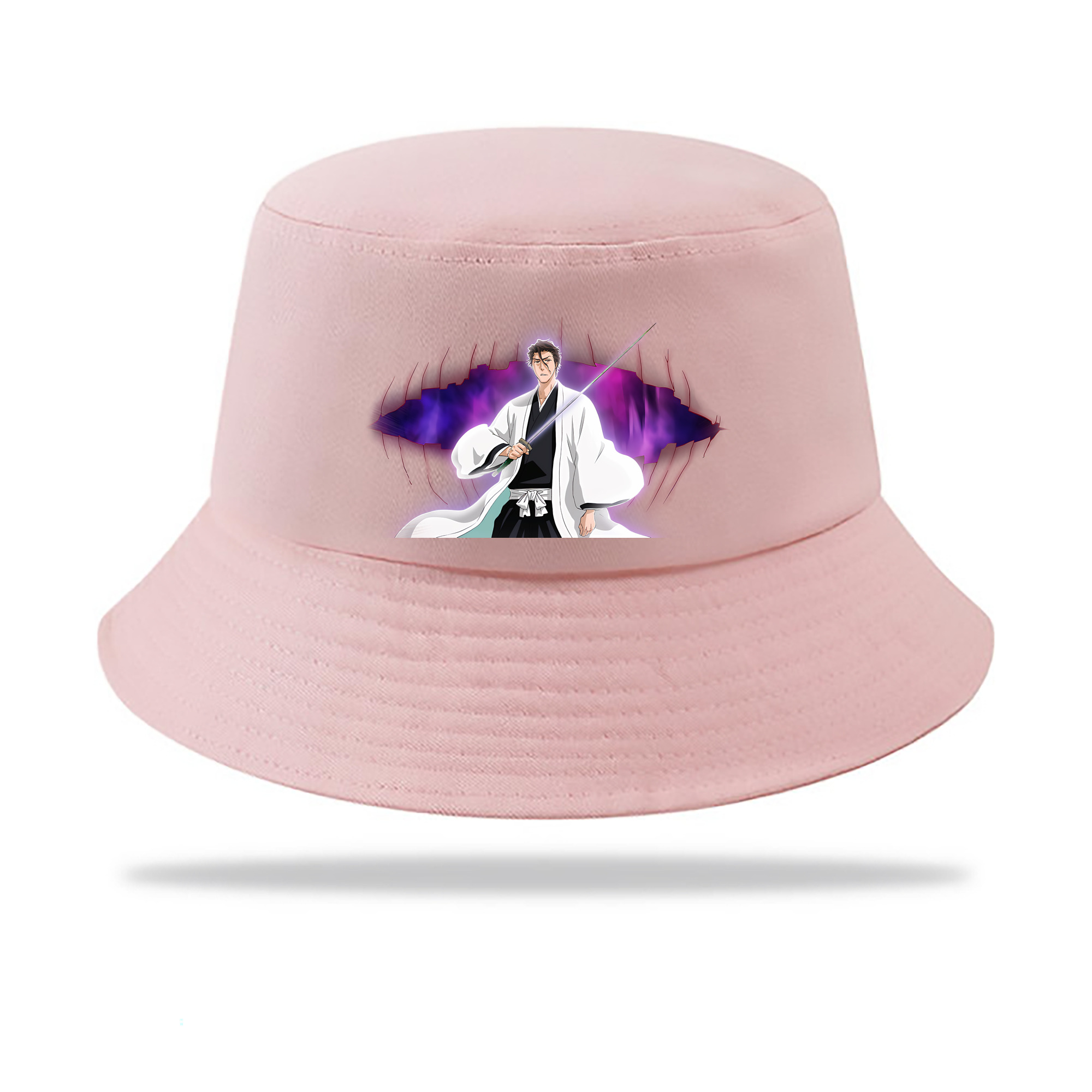 （画像用） ブリーチ 藍染 惣右介（あいぜん そうすけ） BLEACH Aizen Sousuke アウトドア日除けバケットハット