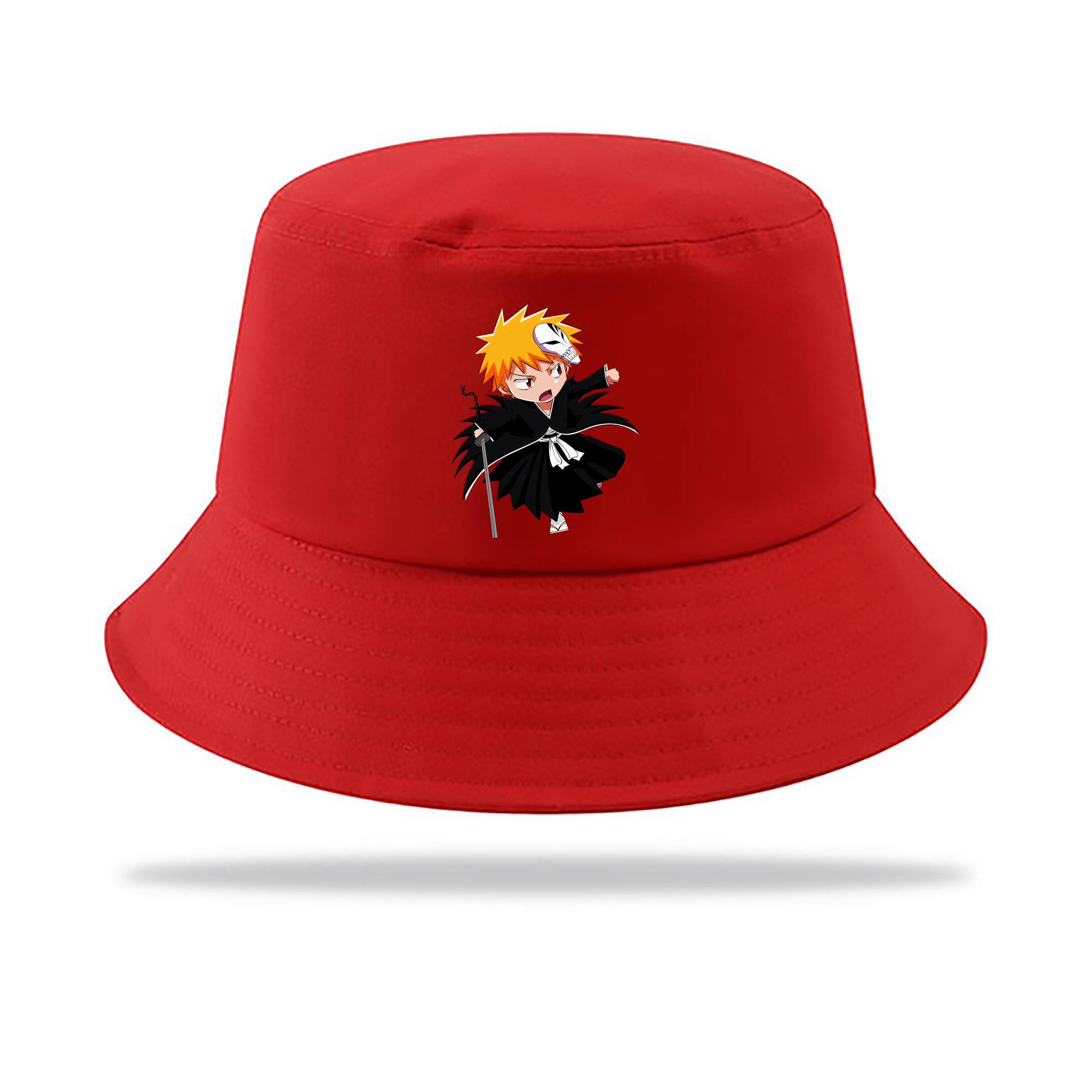 （画像用） ブリーチ 黒崎一護（くろさき いちご）BLEACH Kurosaki Ichigo アウトドア日除けバケットハット