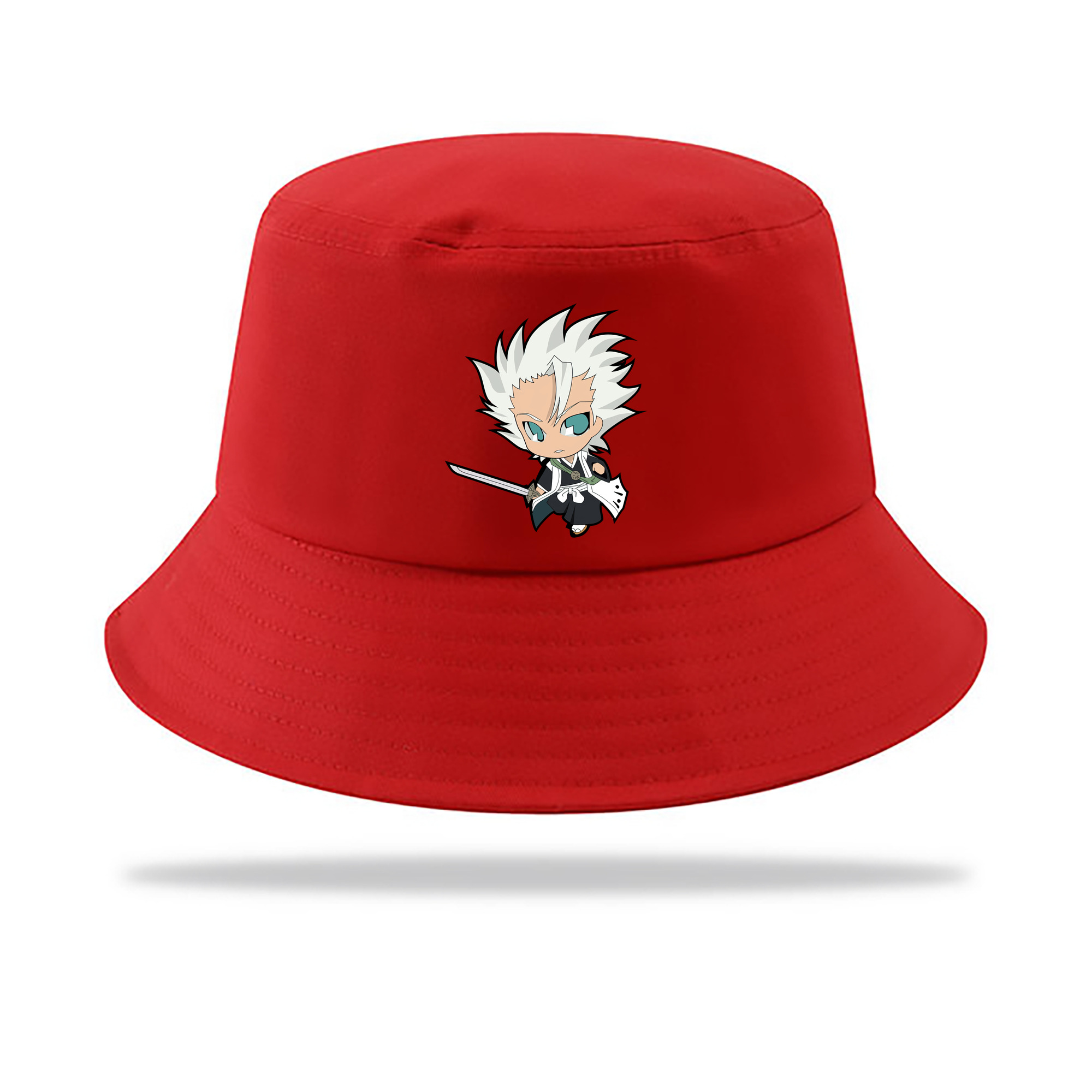 （画像用） ブリーチ 日番谷冬獅郎（ひつがや とうしろう） BLEACH Hitsugaya Toushirou アウトドア日除けバケットハット