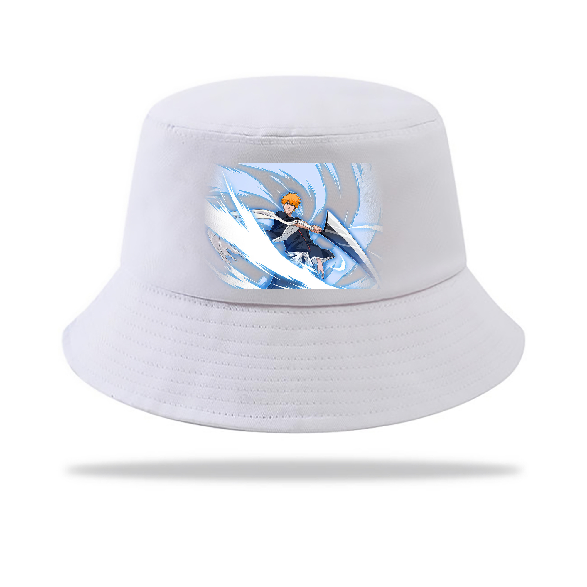 （画像用） ブリーチ 黒崎一護（くろさき いちご）BLEACH Kurosaki Ichigo アウトドア日除けバケットハット