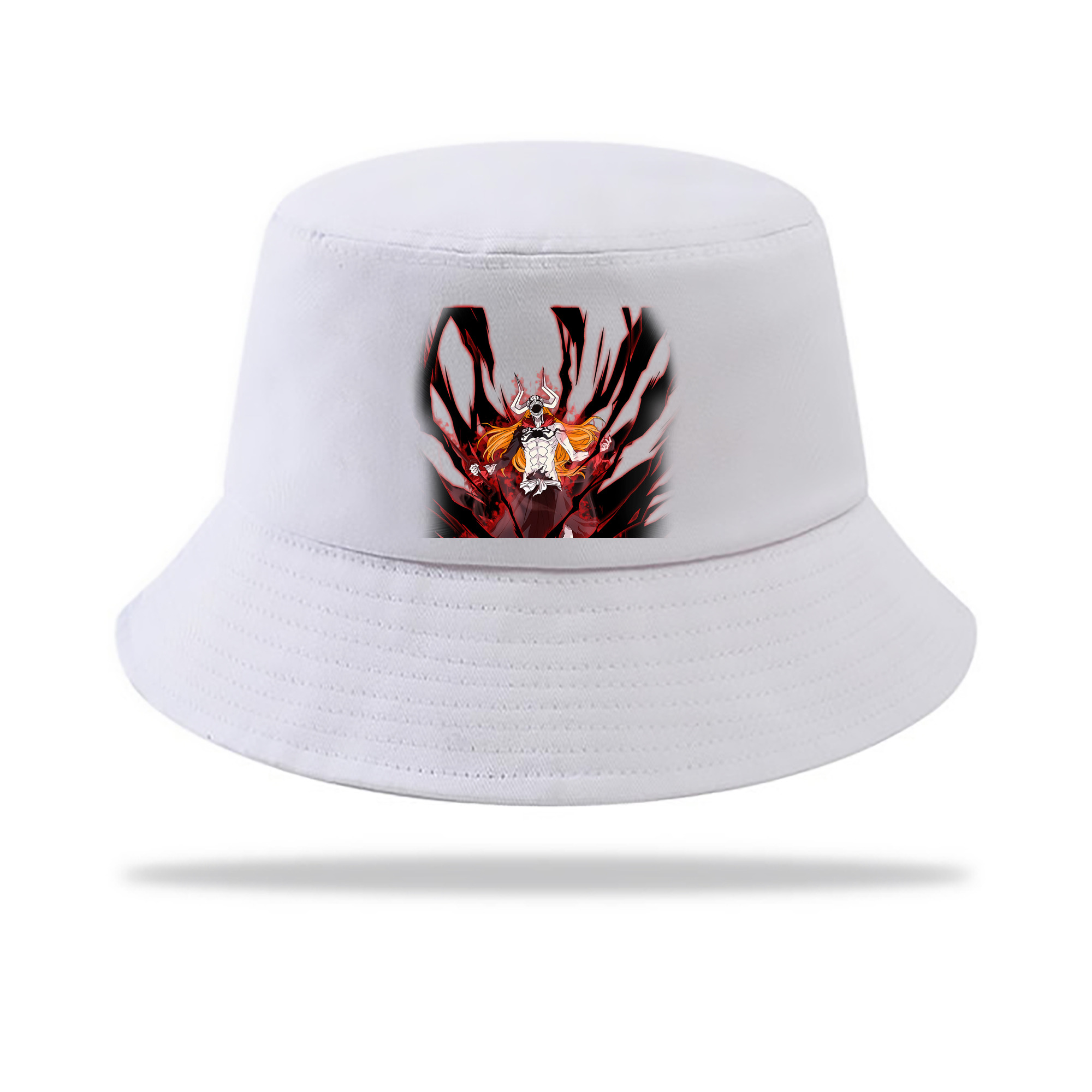 （画像用） ブリーチ 黒崎一護（くろさき いちご）BLEACH Kurosaki Ichigo アウトドア日除けバケットハット
