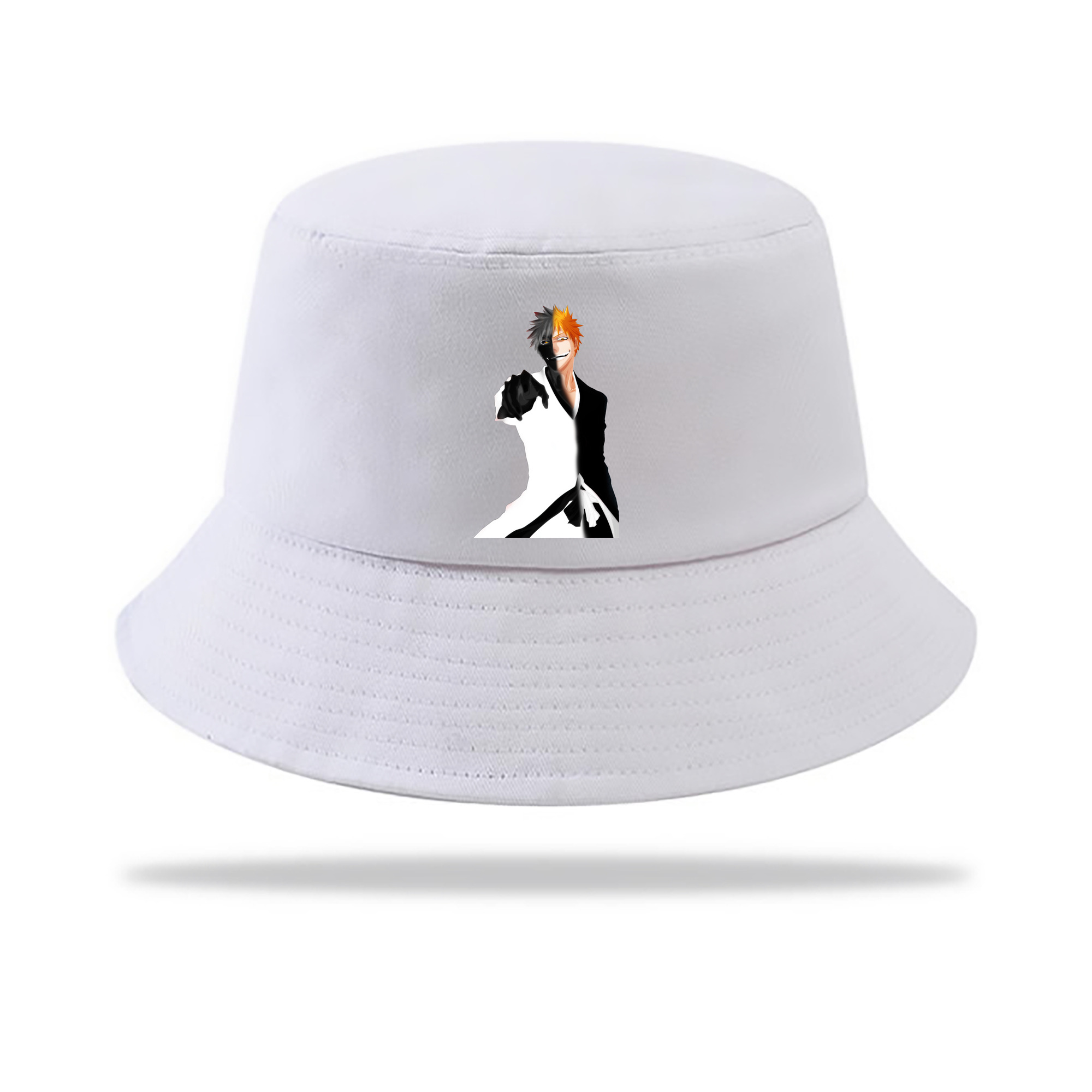 （画像用） ブリーチ 黒崎一護（くろさき いちご）BLEACH Kurosaki Ichigo アウトドア日除けバケットハット