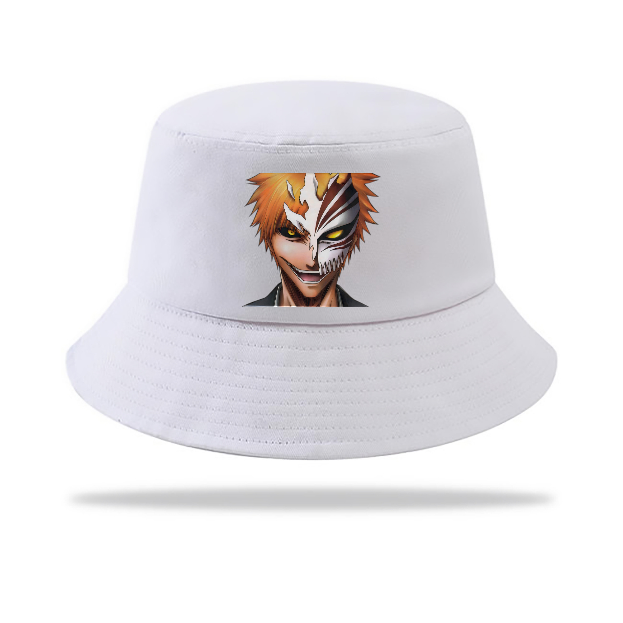 （画像用） ブリーチ 黒崎一護（くろさき いちご）BLEACH Kurosaki Ichigo アウトドア日除けバケットハット