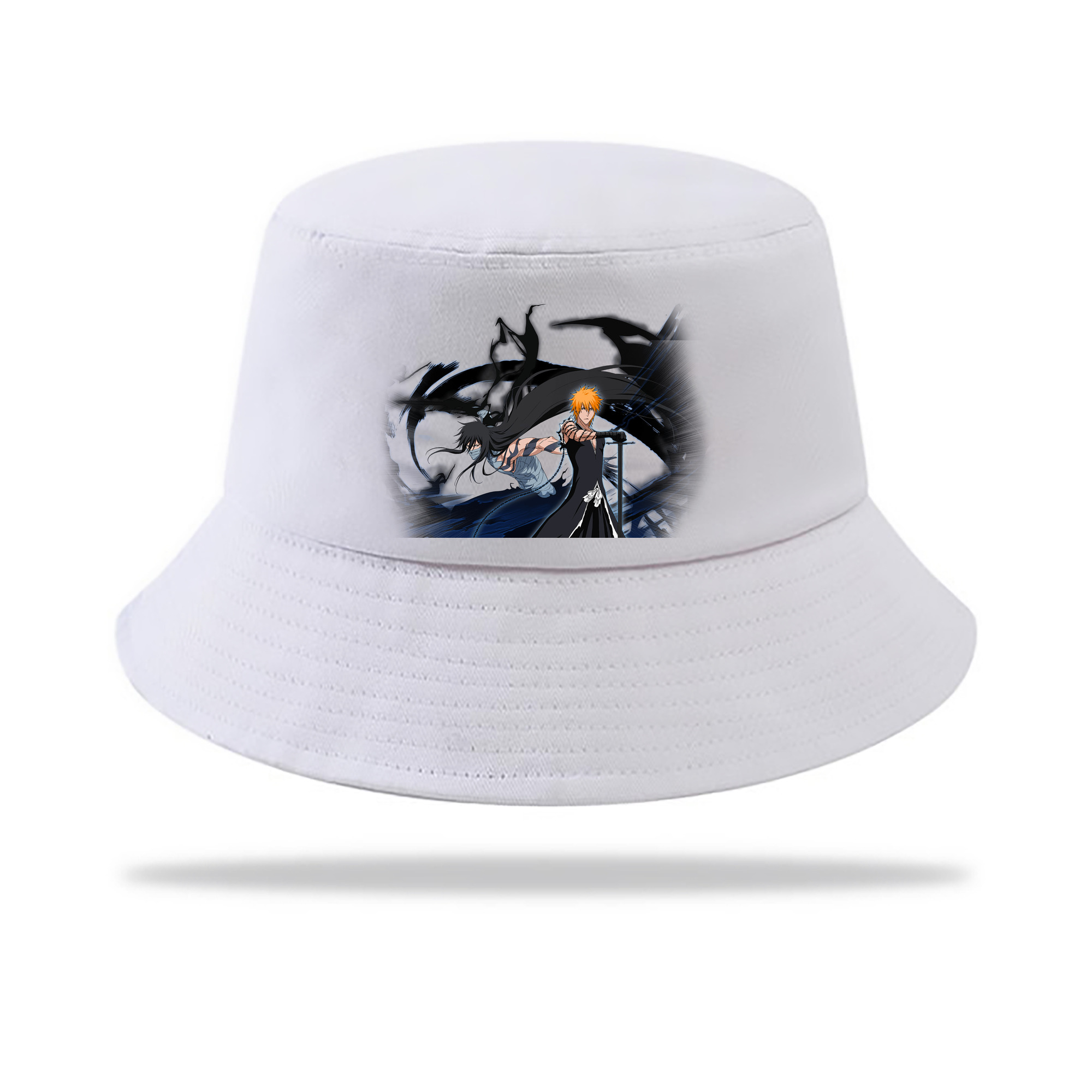（画像用） ブリーチ 黒崎一護（くろさき いちご）BLEACH Kurosaki Ichigo アウトドア日除けバケットハット