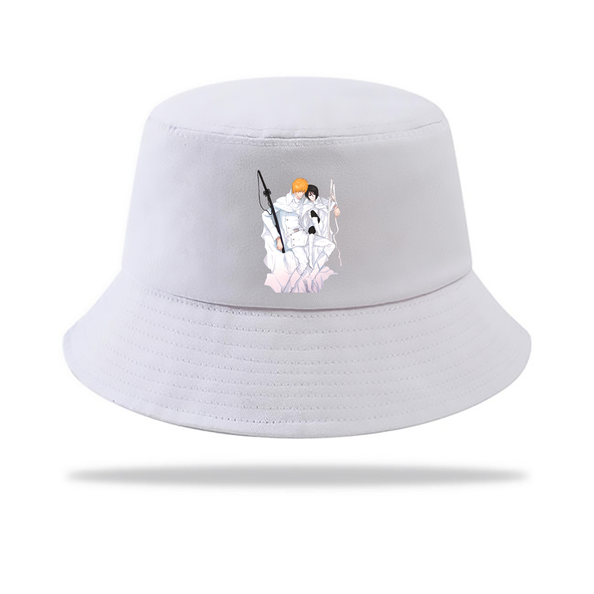 （画像用） ブリーチ 黒崎一護（くろさき いちご）BLEACH Kurosaki Ichigo アウトドア日除けバケットハット