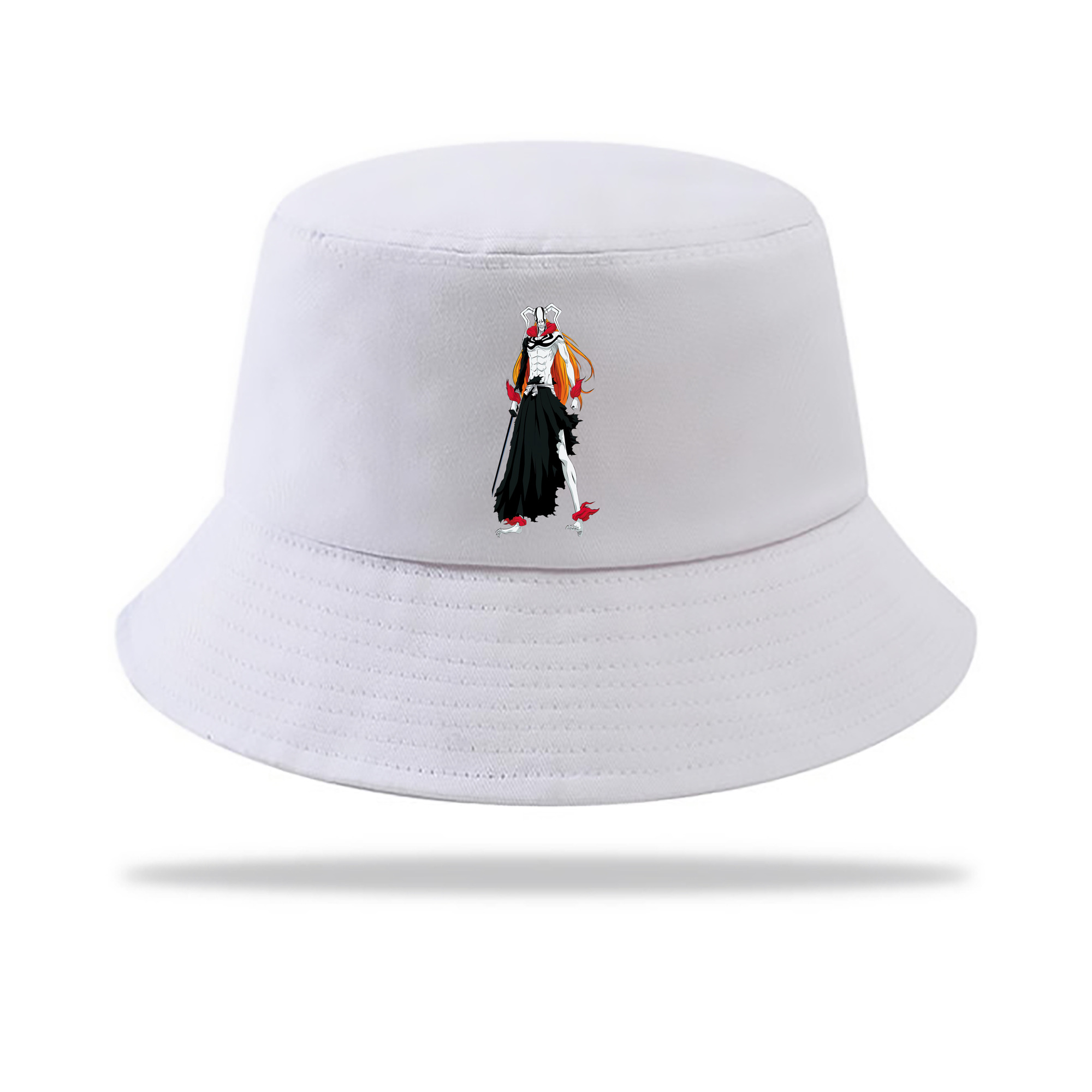 （画像用） ブリーチ 黒崎一護（くろさき いちご）BLEACH Kurosaki Ichigo アウトドア日除けバケットハット