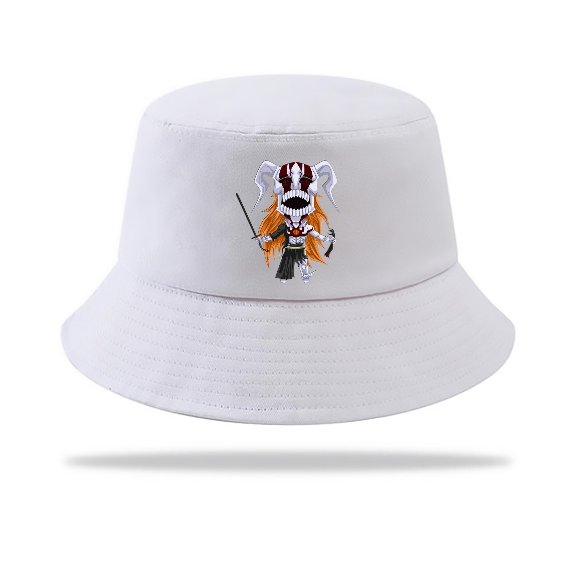 （画像用） ブリーチ 黒崎一護（くろさき いちご）BLEACH Kurosaki Ichigo アウトドア日除けバケットハット