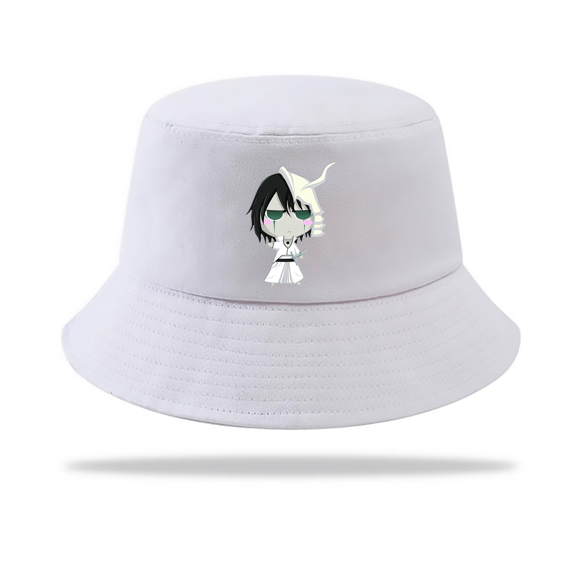 （画像用） ブリーチ ウルキオラ·シファー BLEACH Ulquiorra cifer アウトドア日除けバケットハット