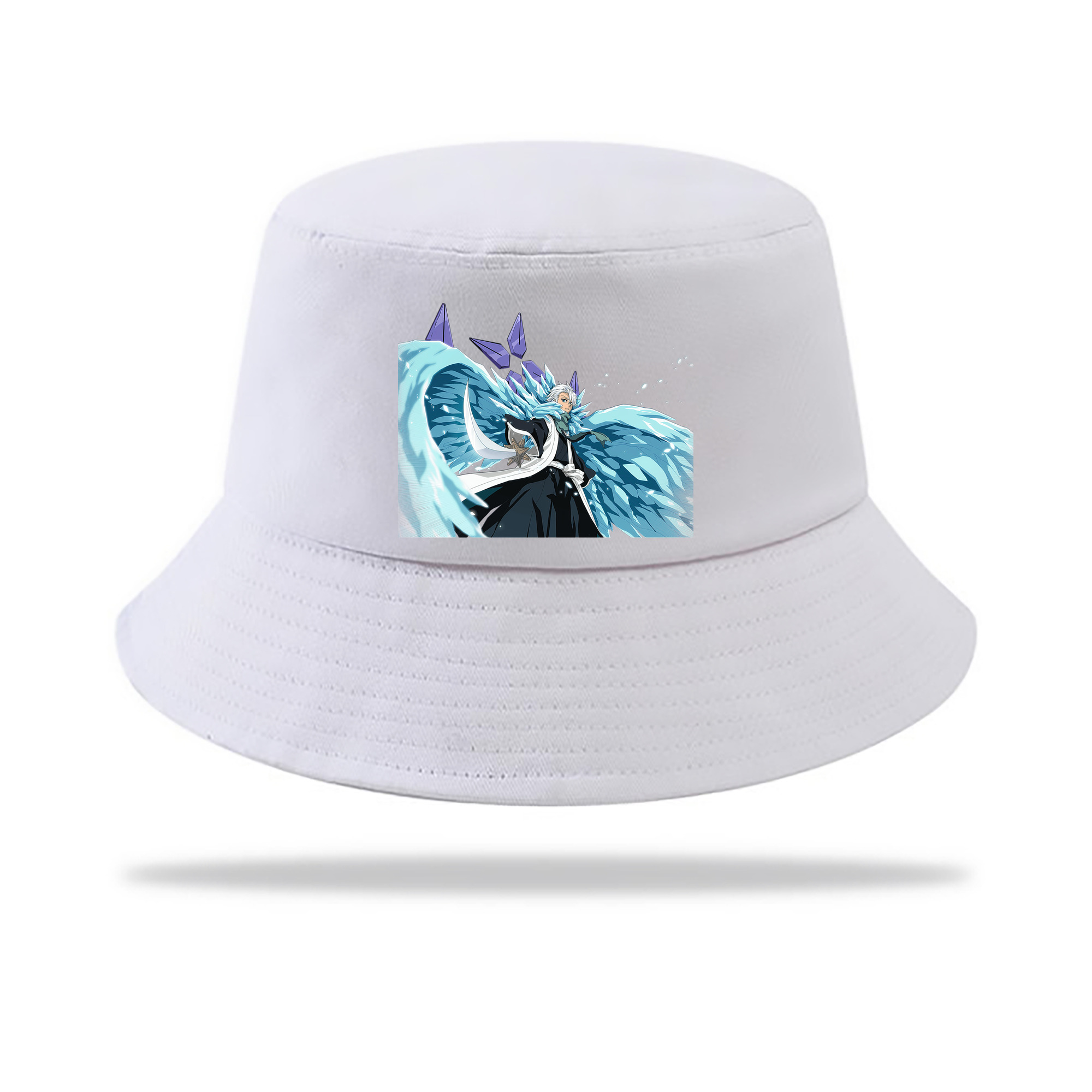 （画像用） ブリーチ 日番谷冬獅郎（ひつがや とうしろう） BLEACH Hitsugaya Toushirou アウトドア日除けバケットハット
