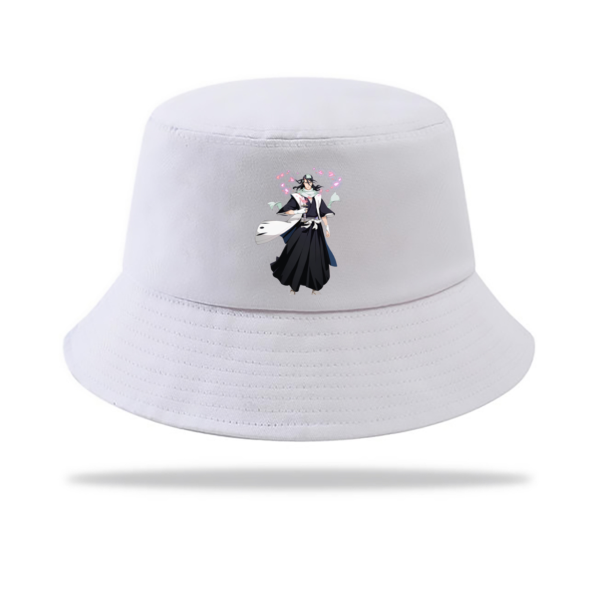 （画像用） ブリーチ くちき びゃくや BLEACH Kuchiki Byakuya アウトドア日除けバケットハット