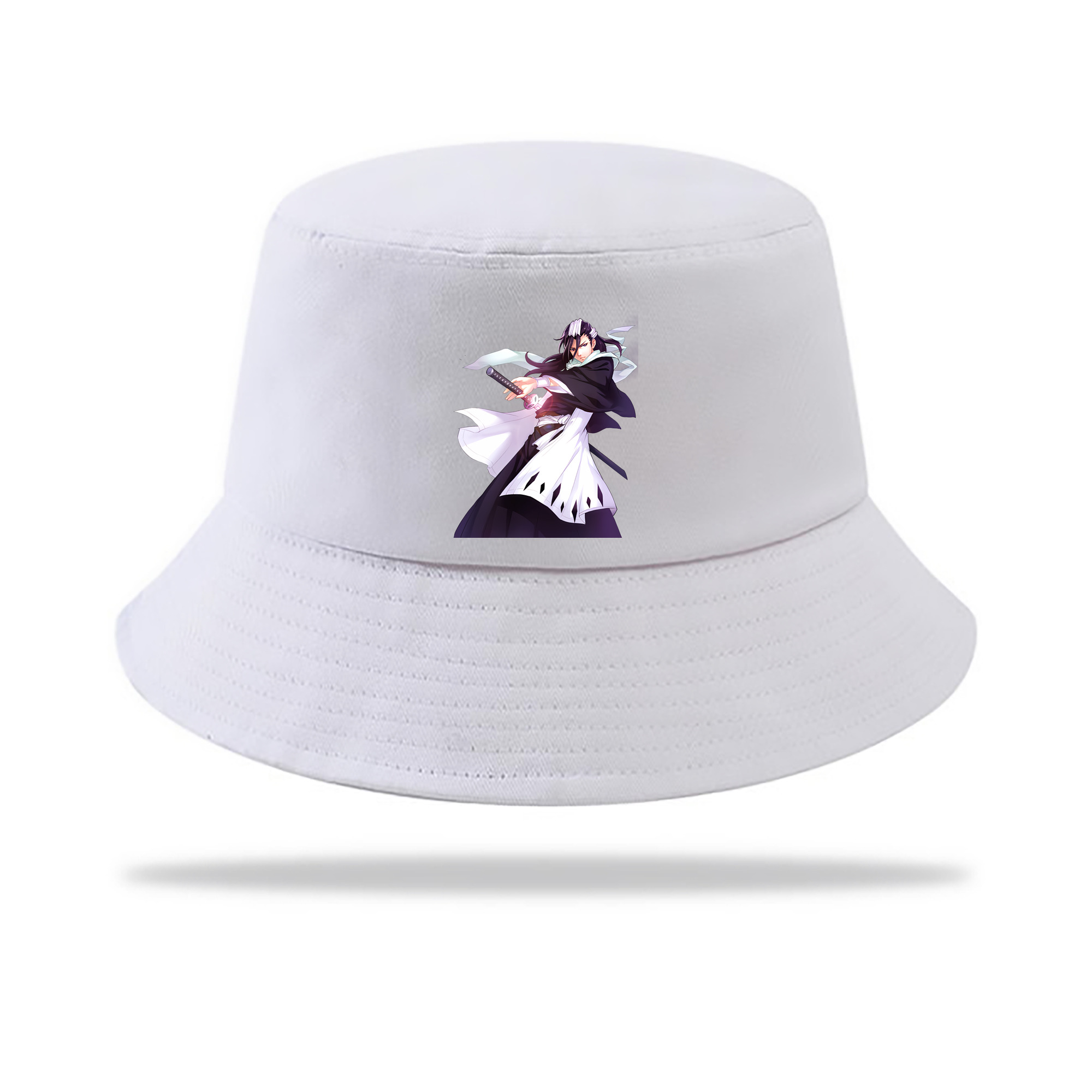 （画像用） ブリーチ くちき びゃくや BLEACH Kuchiki Byakuya アウトドア日除けバケットハット