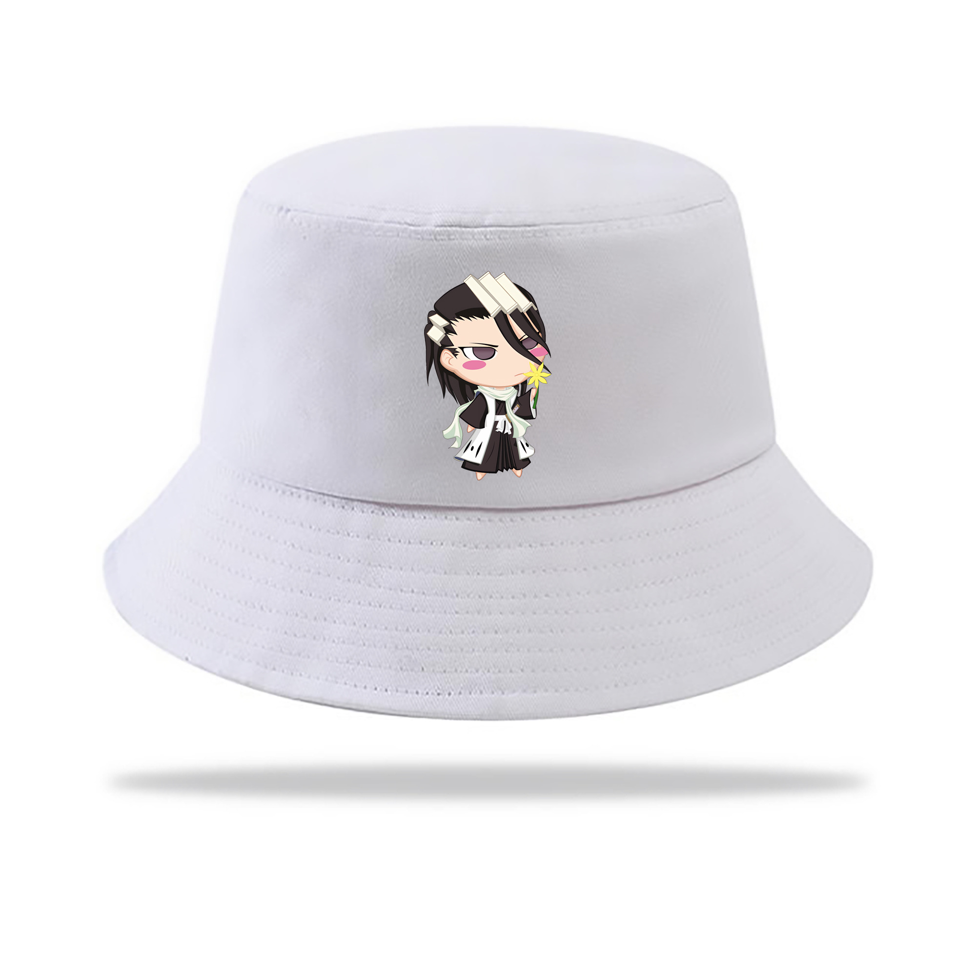 （画像用） ブリーチ くちき びゃくや BLEACH Kuchiki Byakuya アウトドア日除けバケットハット