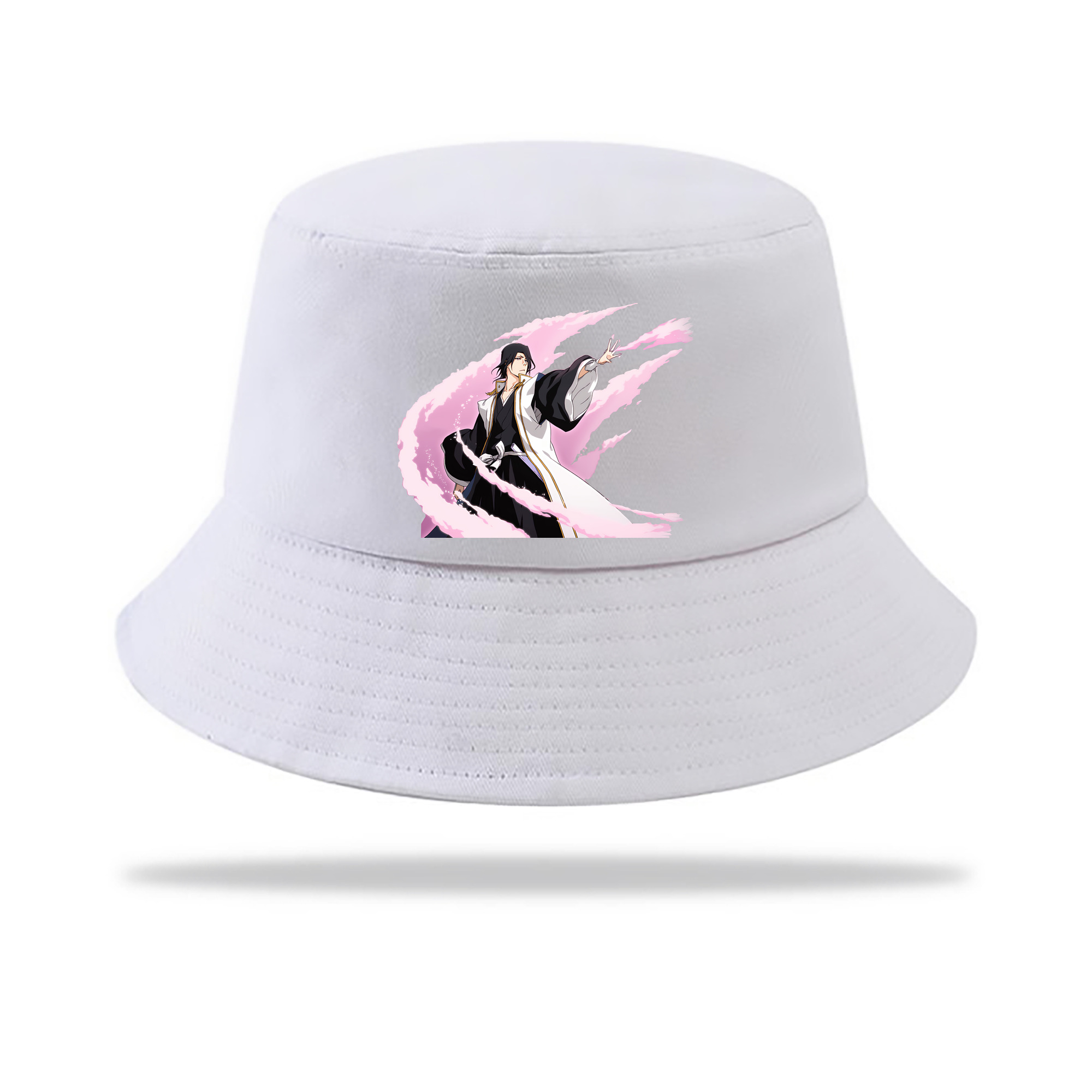 （画像用） ブリーチ くちき びゃくや BLEACH Kuchiki Byakuya アウトドア日除けバケットハット