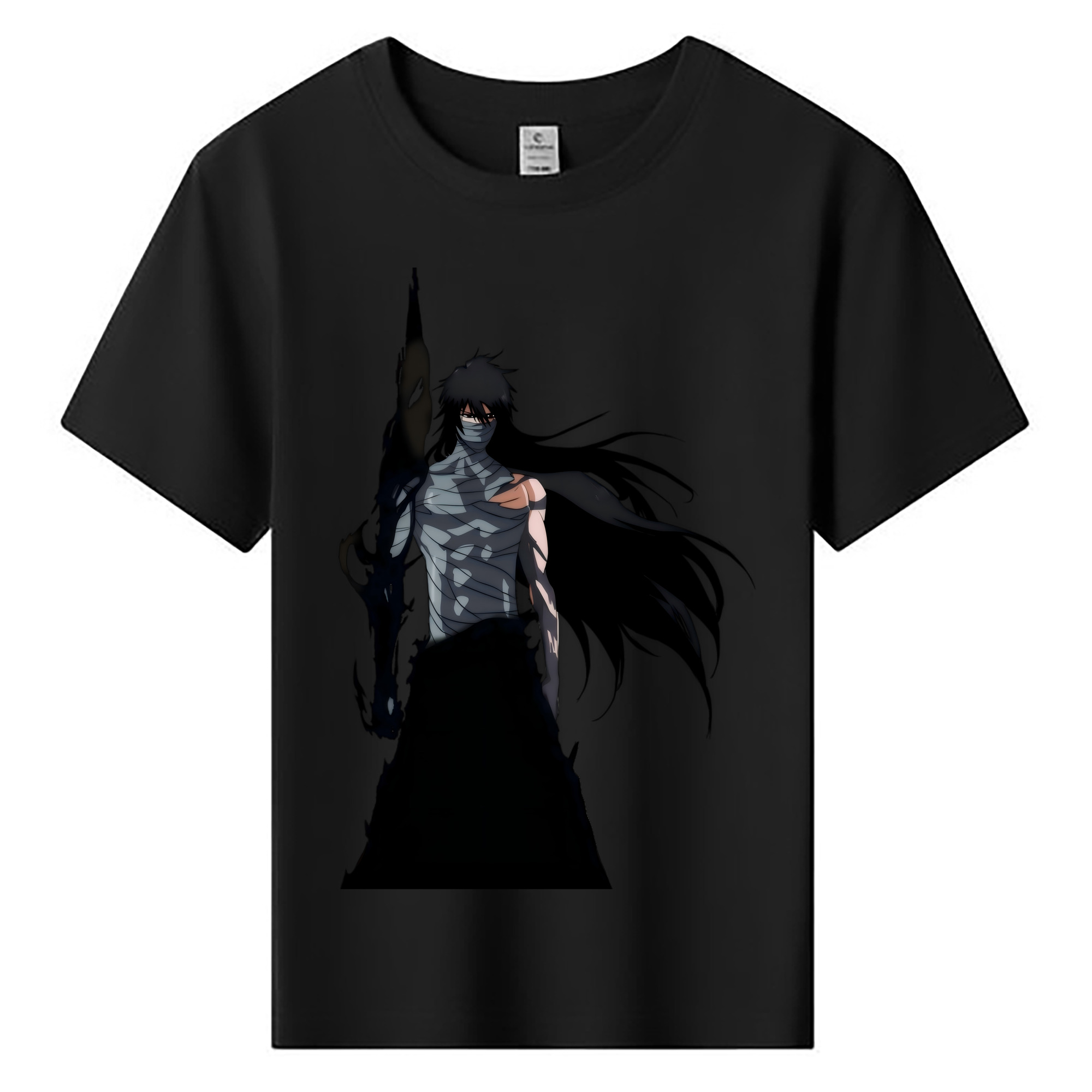 （画像用） ブリーチ 黒崎一護（くろさき いちご）BLEACH Kurosaki Ichigo 綿100％キッズTシャツ（フロントプリント）