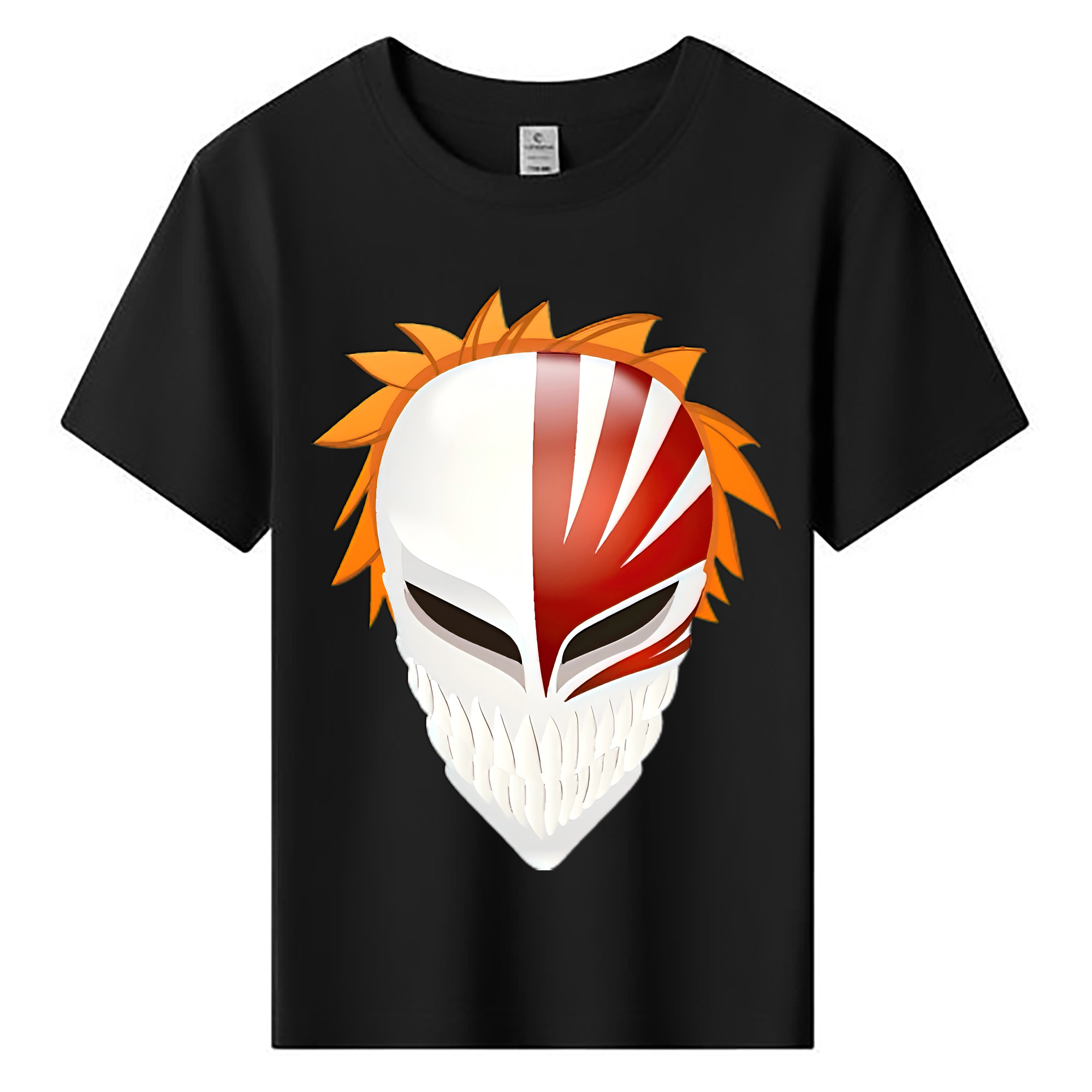 （画像用） ブリーチ 黒崎一護（くろさき いちご）BLEACH Kurosaki Ichigo 綿100％キッズTシャツ（フロントプリント）