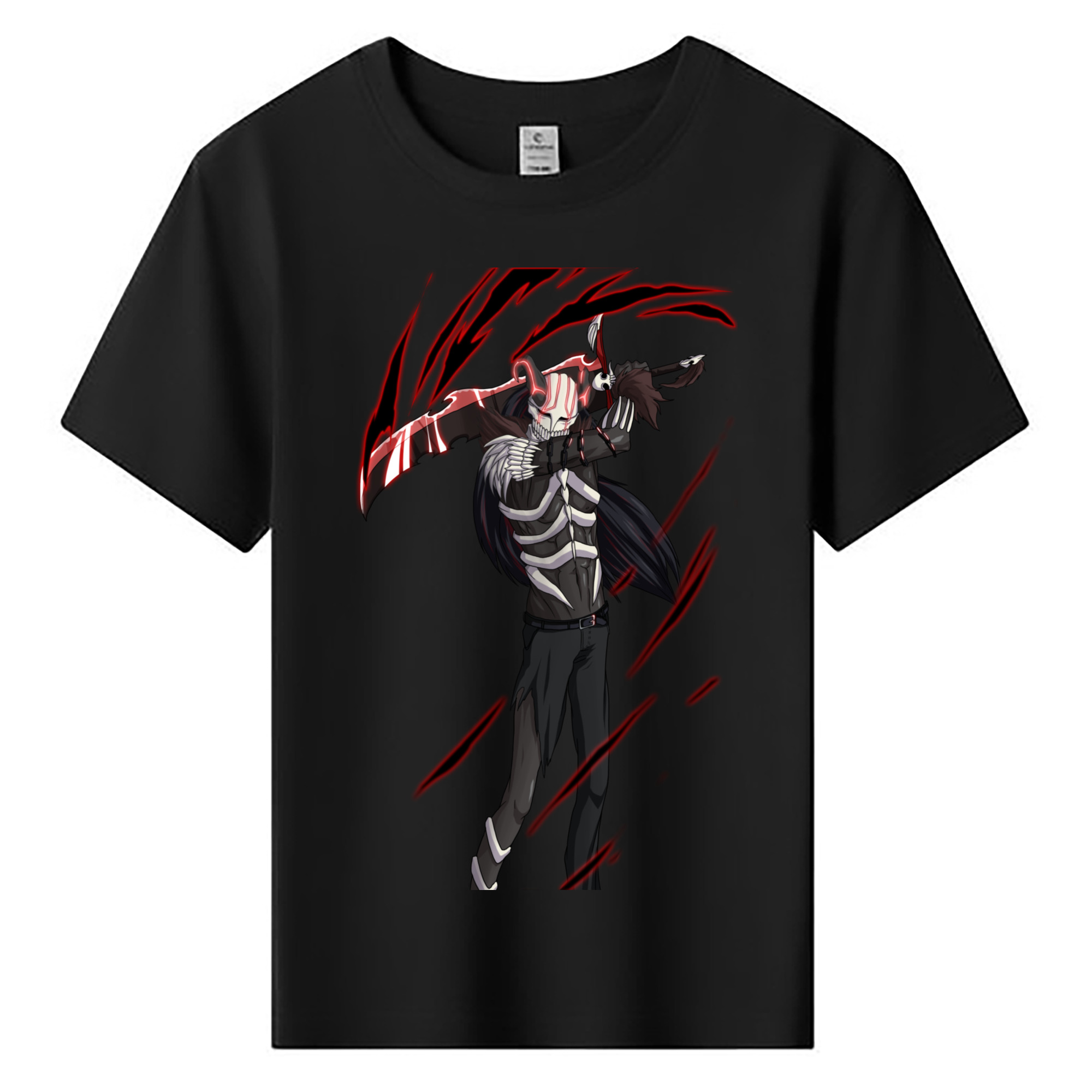 （画像用） ブリーチ 黒崎一護（くろさき いちご）BLEACH Kurosaki Ichigo 綿100％キッズTシャツ（フロントプリント）