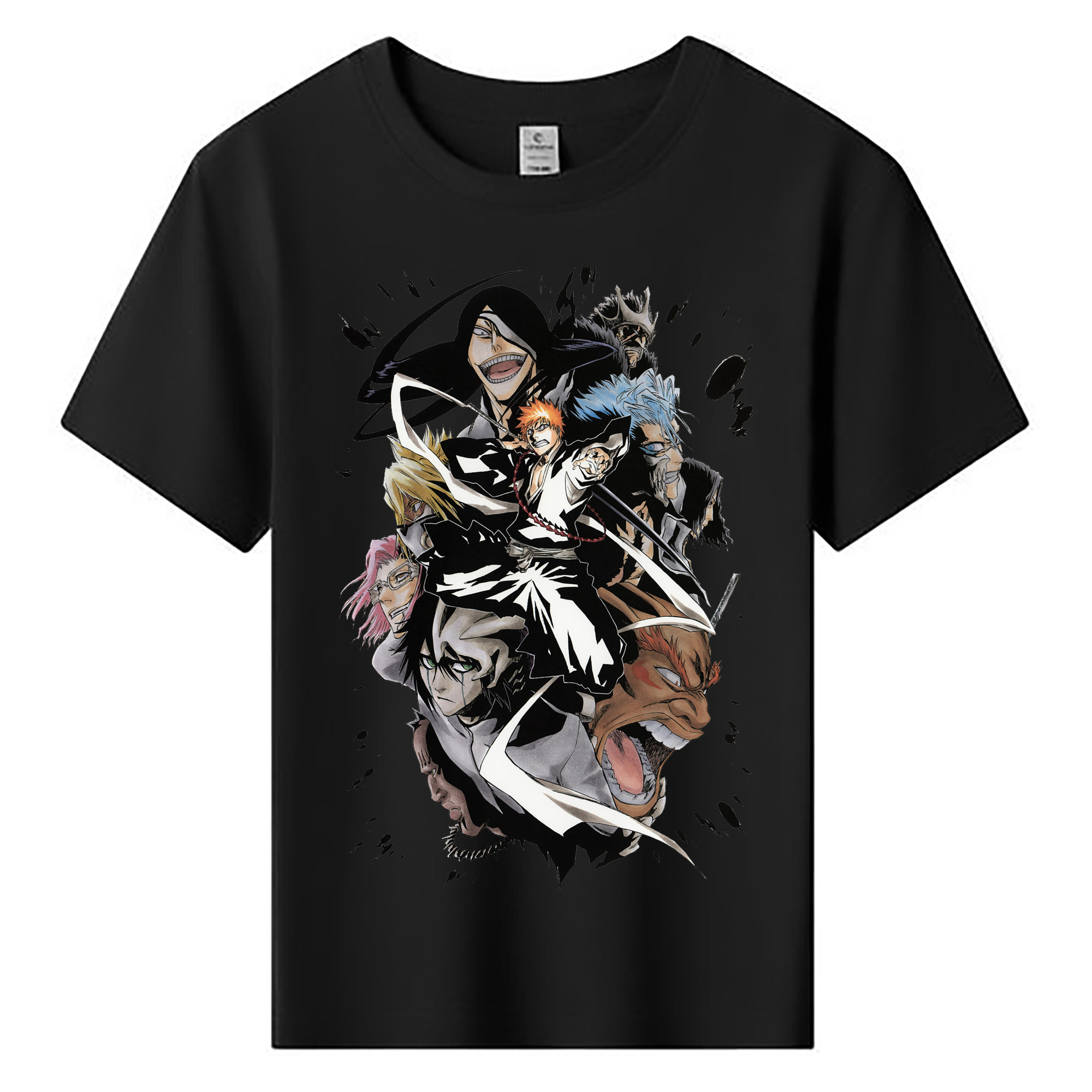 （画像用） ブリーチ 黒崎一護（くろさき いちご）BLEACH Kurosaki Ichigo 綿100％キッズTシャツ（フロントプリント）