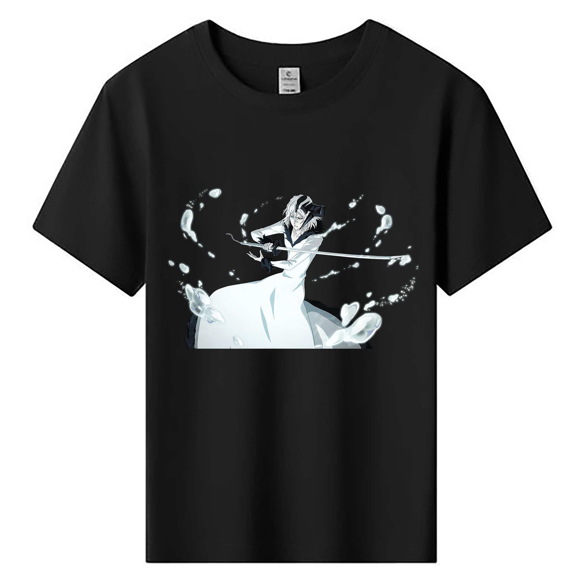 （画像用） ブリーチ 黒崎一護（くろさき いちご）BLEACH Kurosaki Ichigo 綿100％キッズTシャツ（フロントプリント）